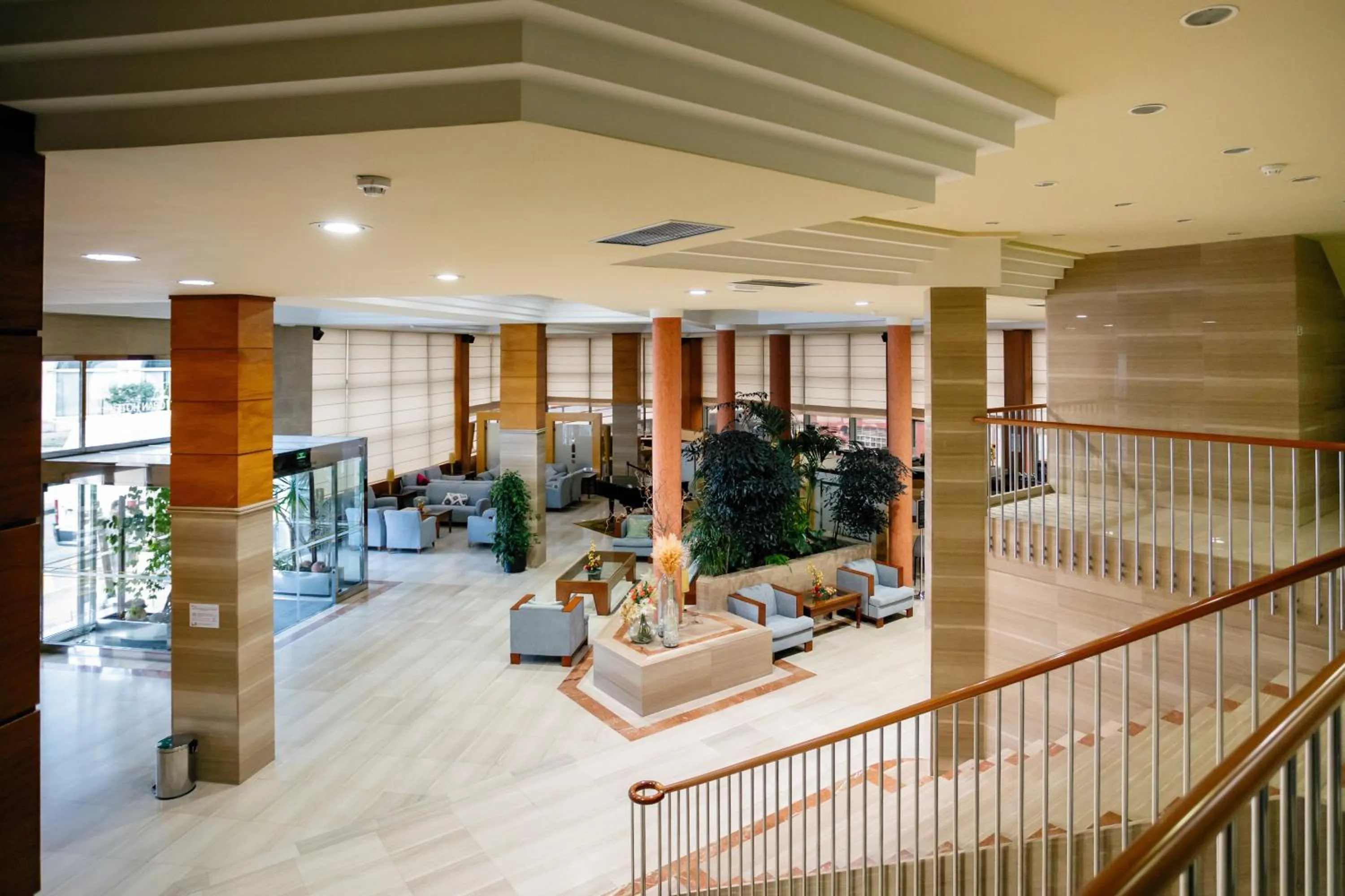 Lobby or reception in Gran Hotel de Ferrol