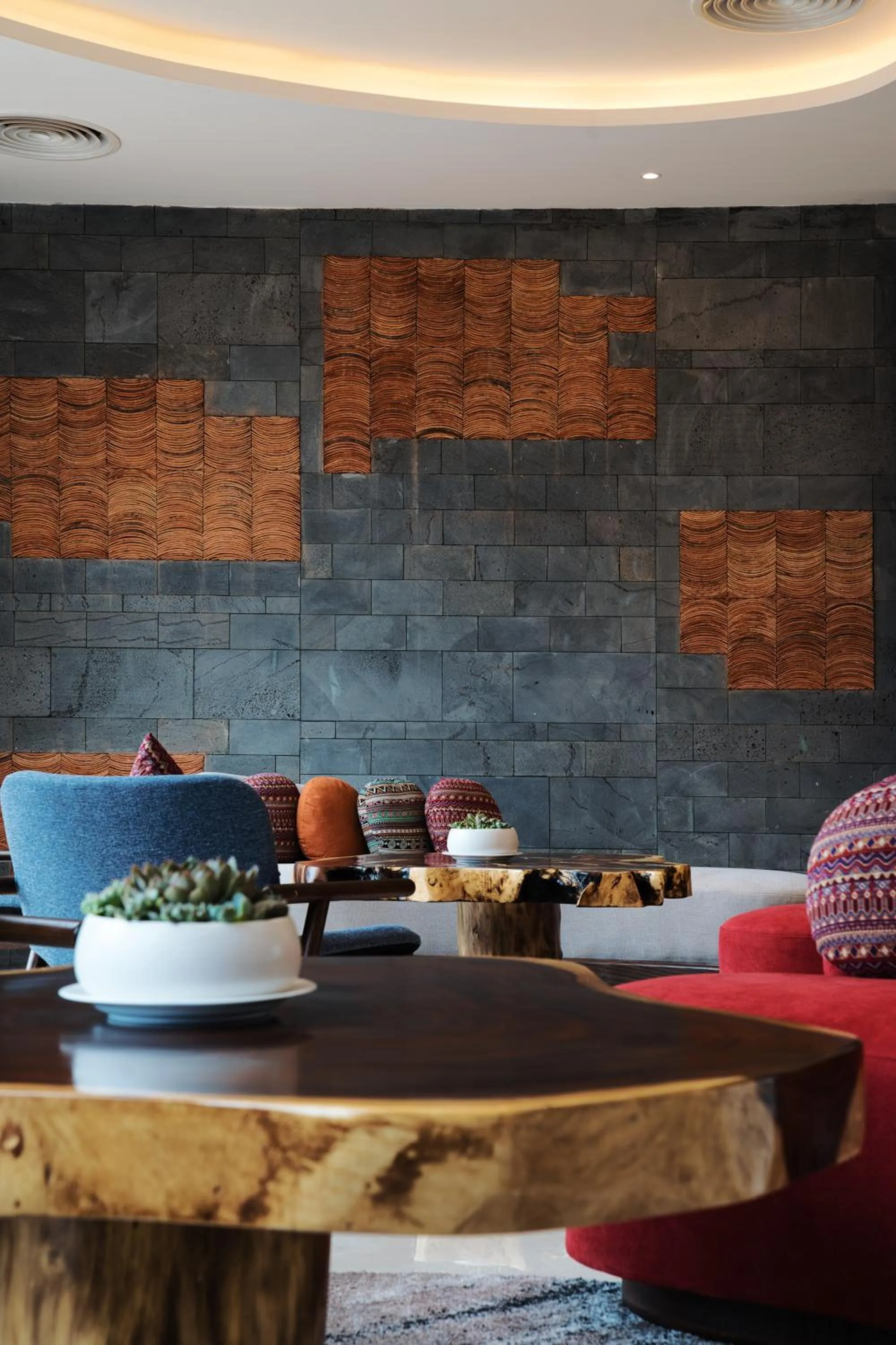 Seating area in Lady Hill Sapa Resort