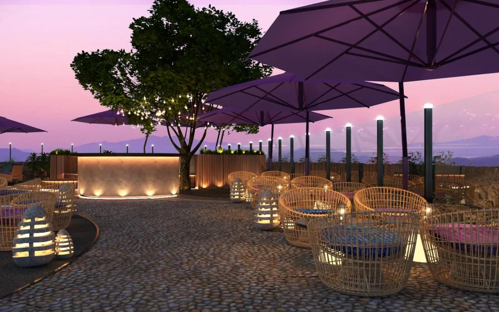 Balcony/Terrace in Lady Hill Sapa Resort