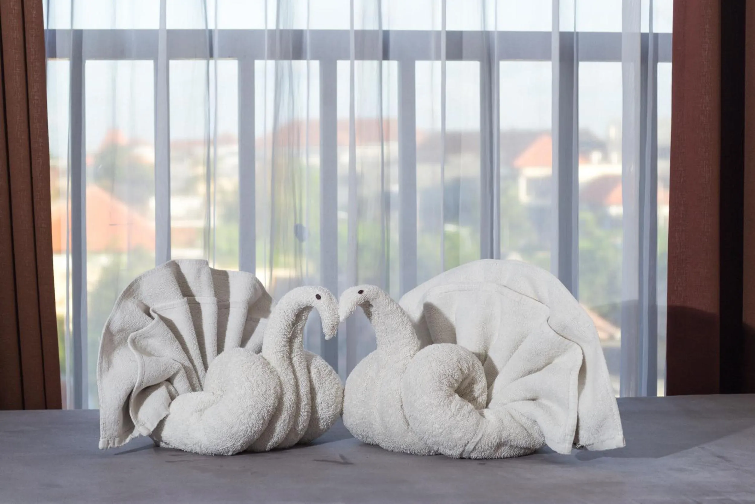 towels in Brits Hotel Legian