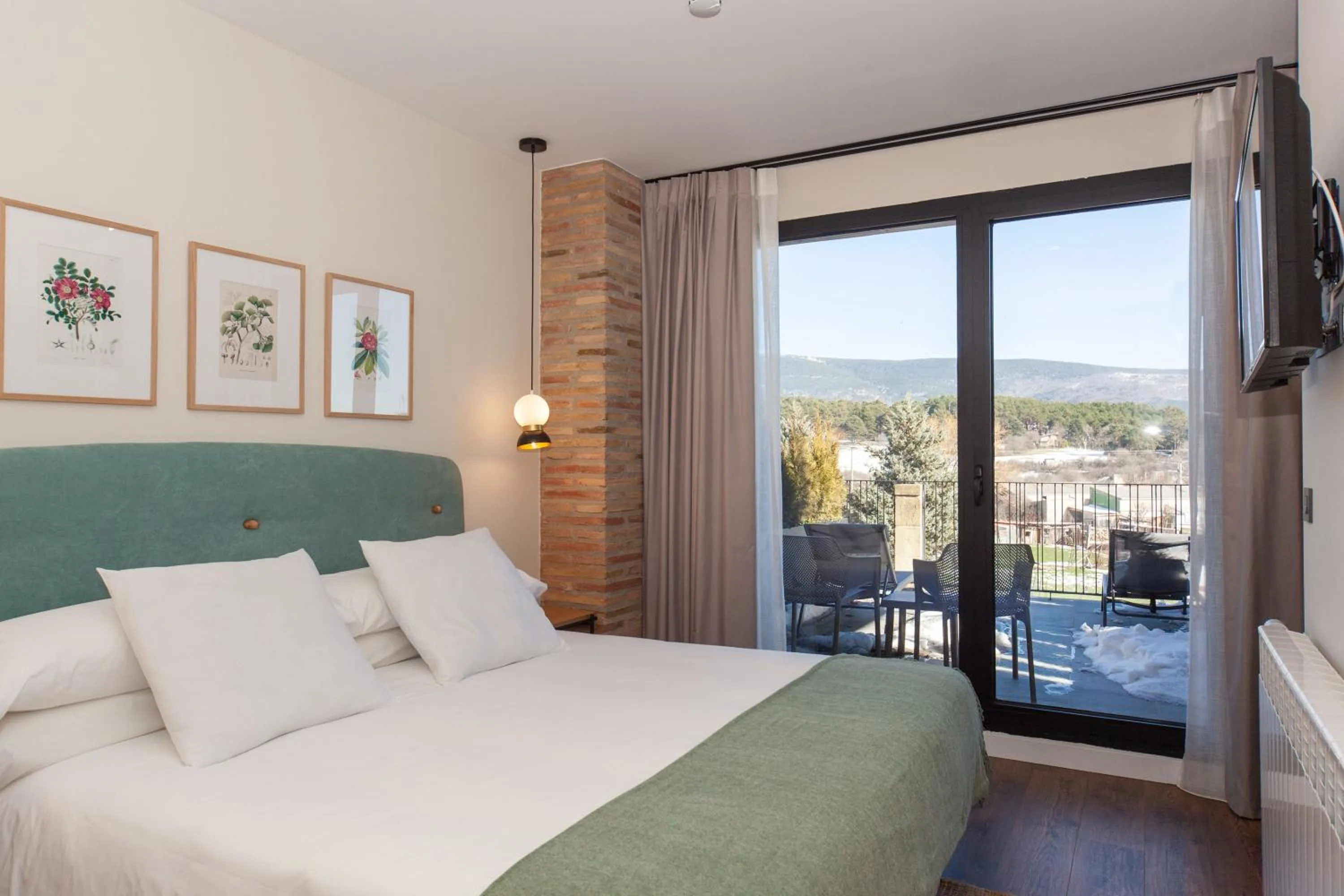 Bed in Duruelo Mountain Suites