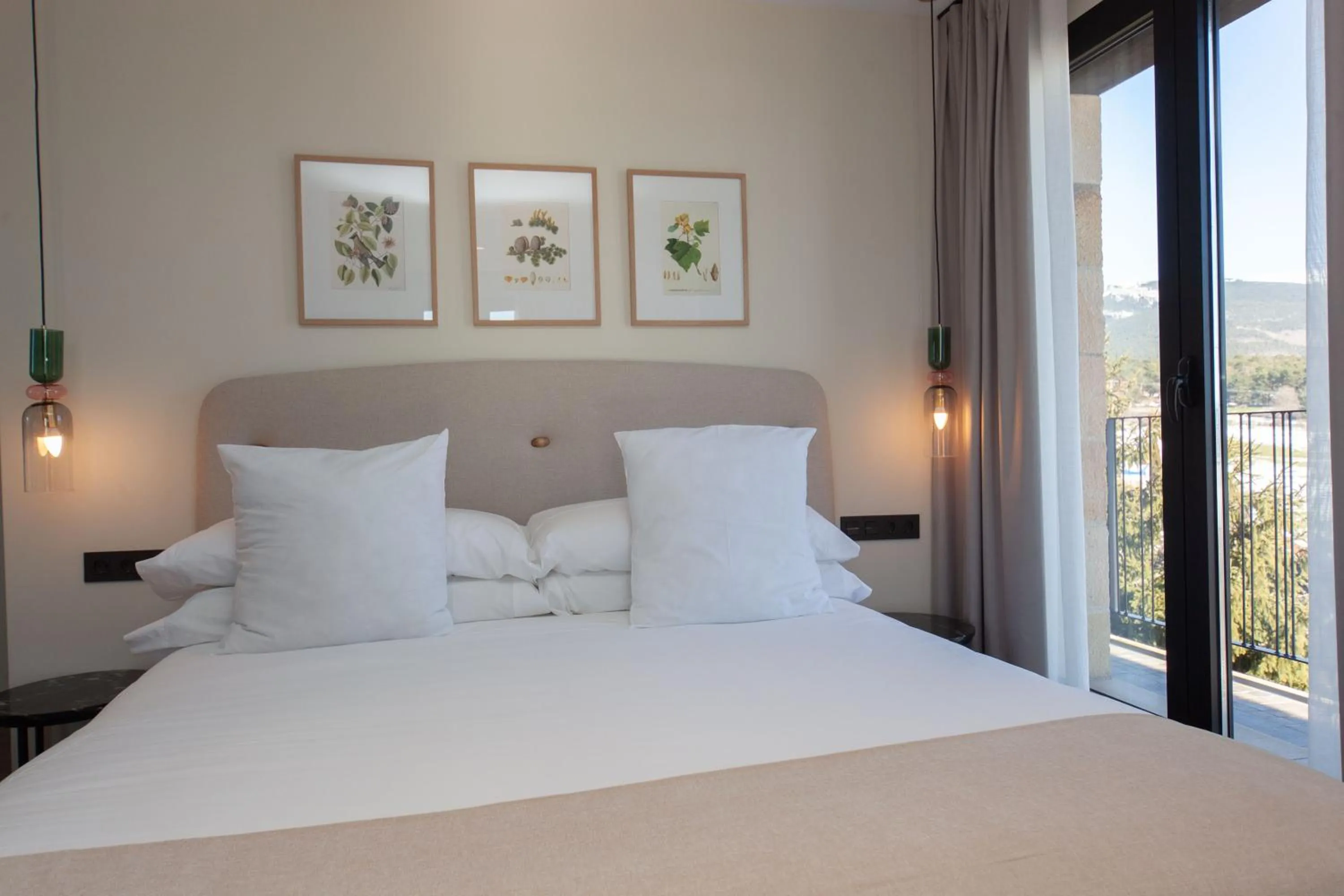 Bed in Duruelo Mountain Suites