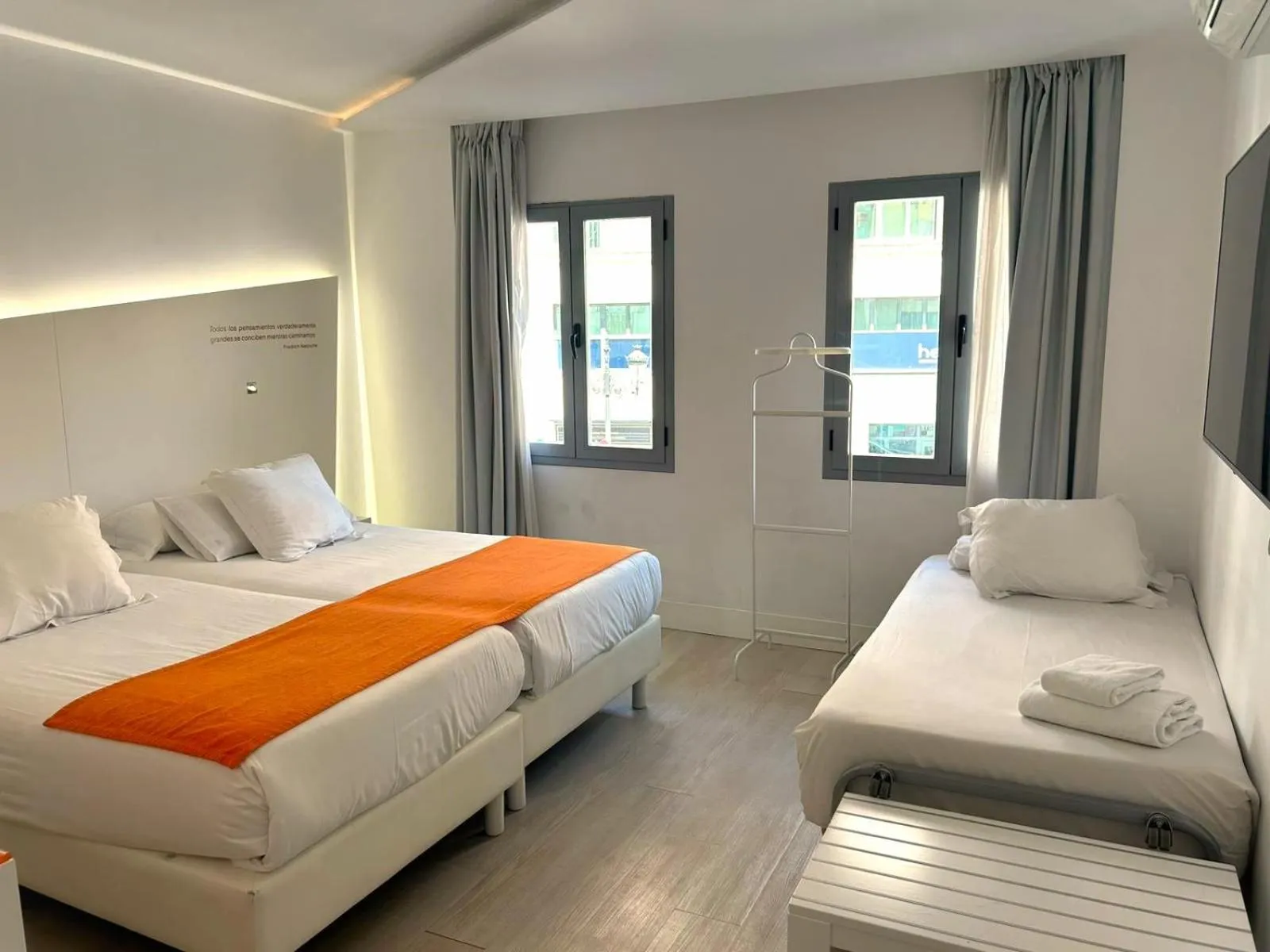 Bed in Atarazanas Málaga Boutique Hotel