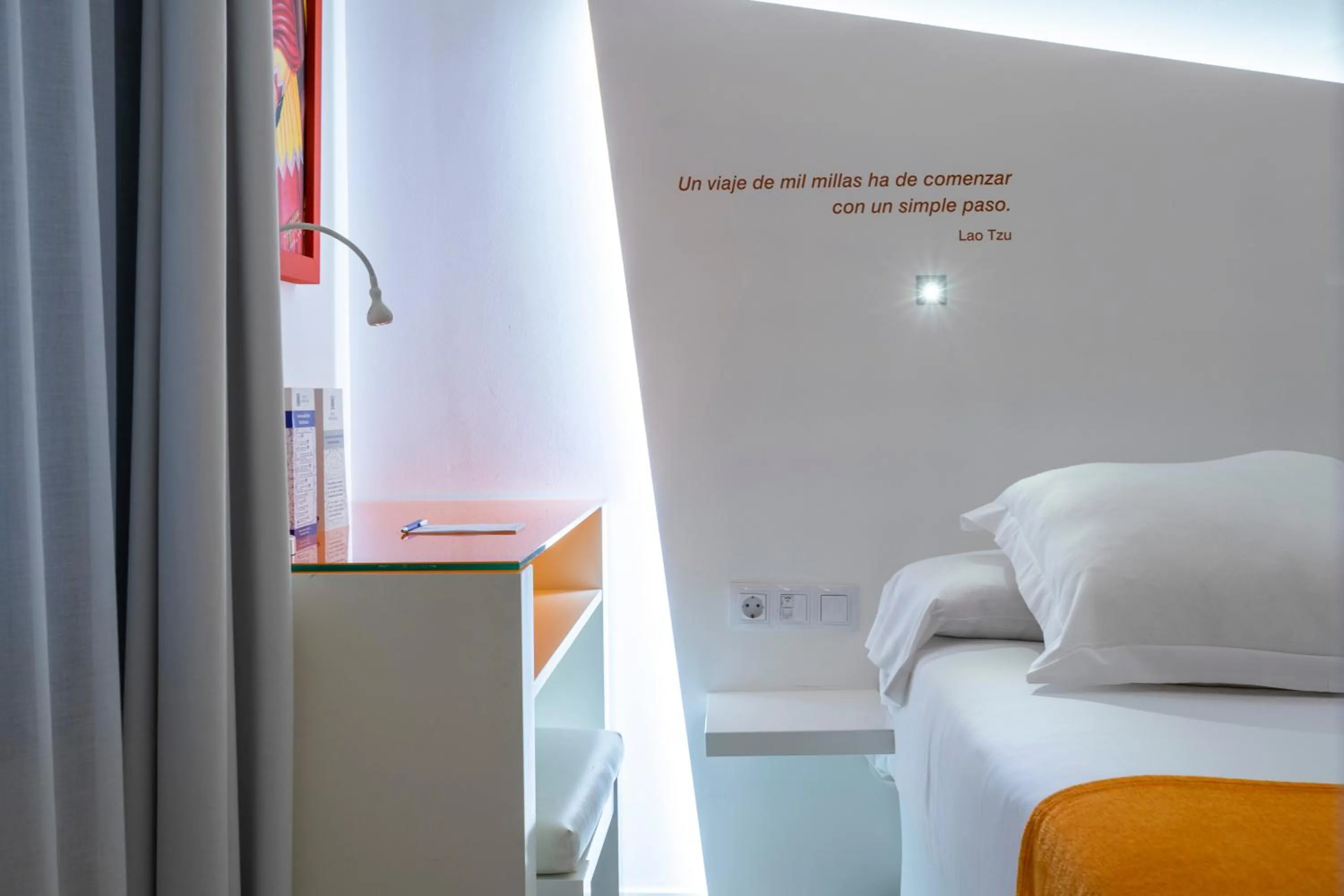 Bed in Atarazanas Málaga Boutique Hotel