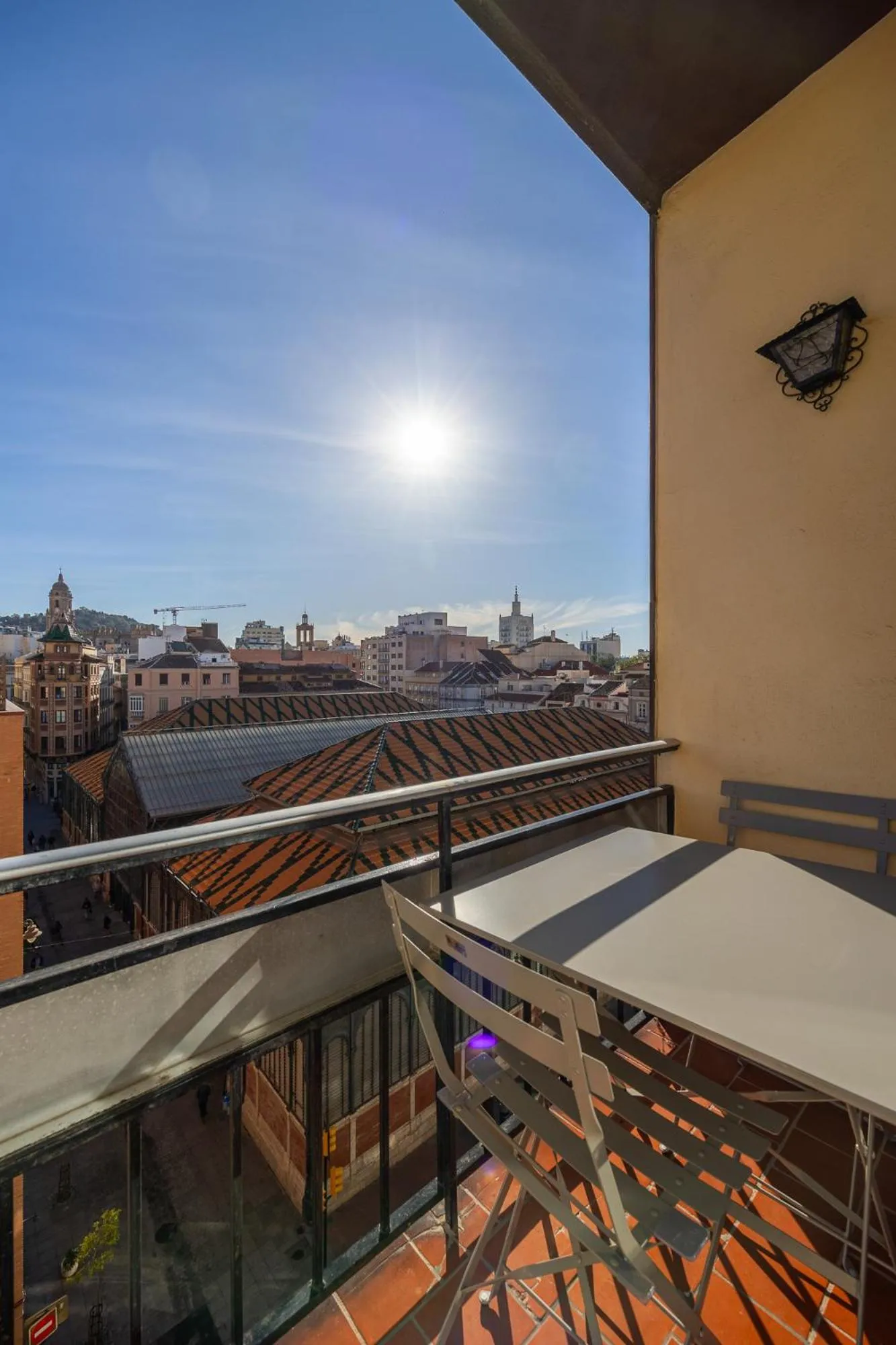 Balcony/Terrace in Atarazanas Málaga Boutique Hotel