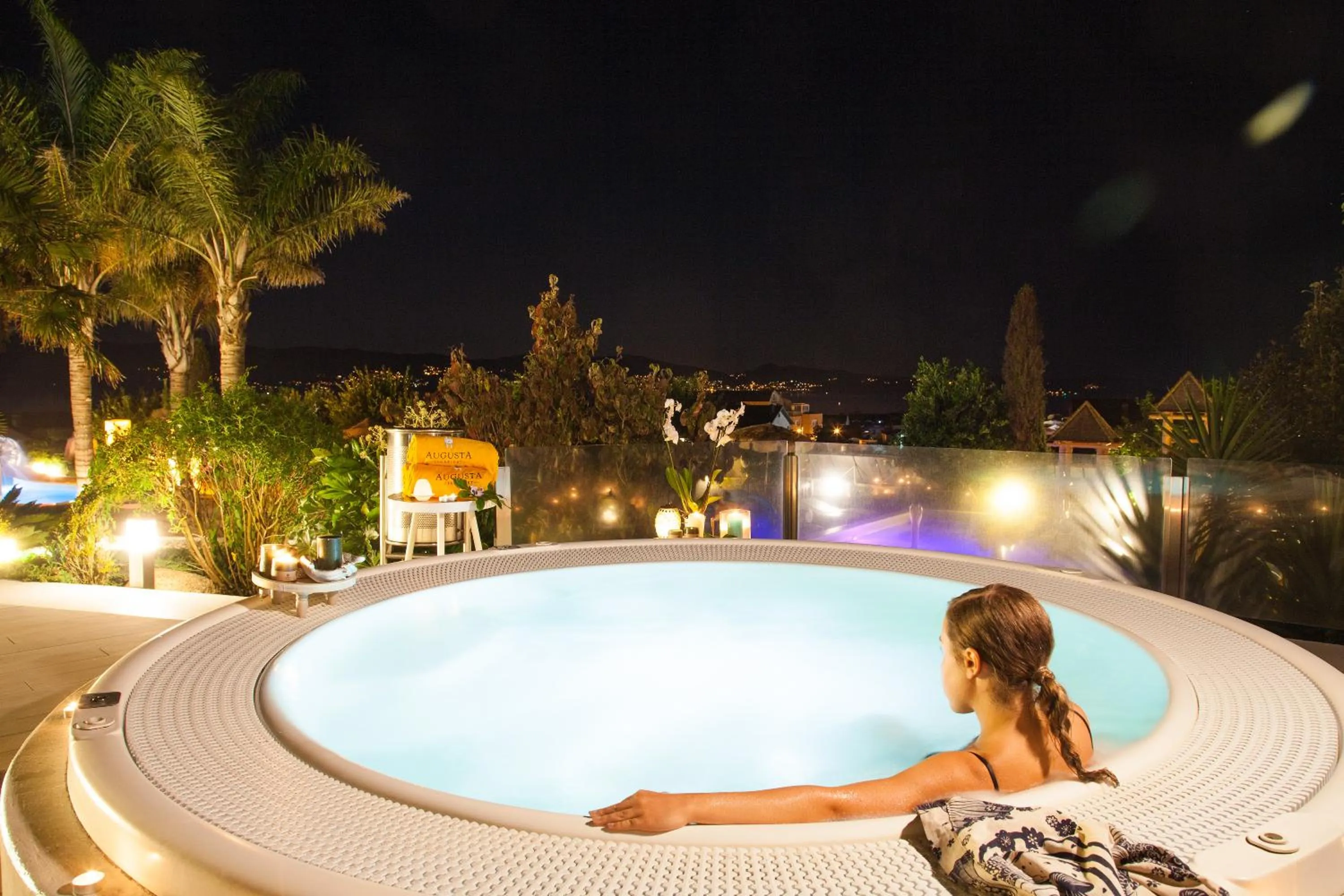 Swimming pool in Augusta Eco Wellness Resort 4 Superior