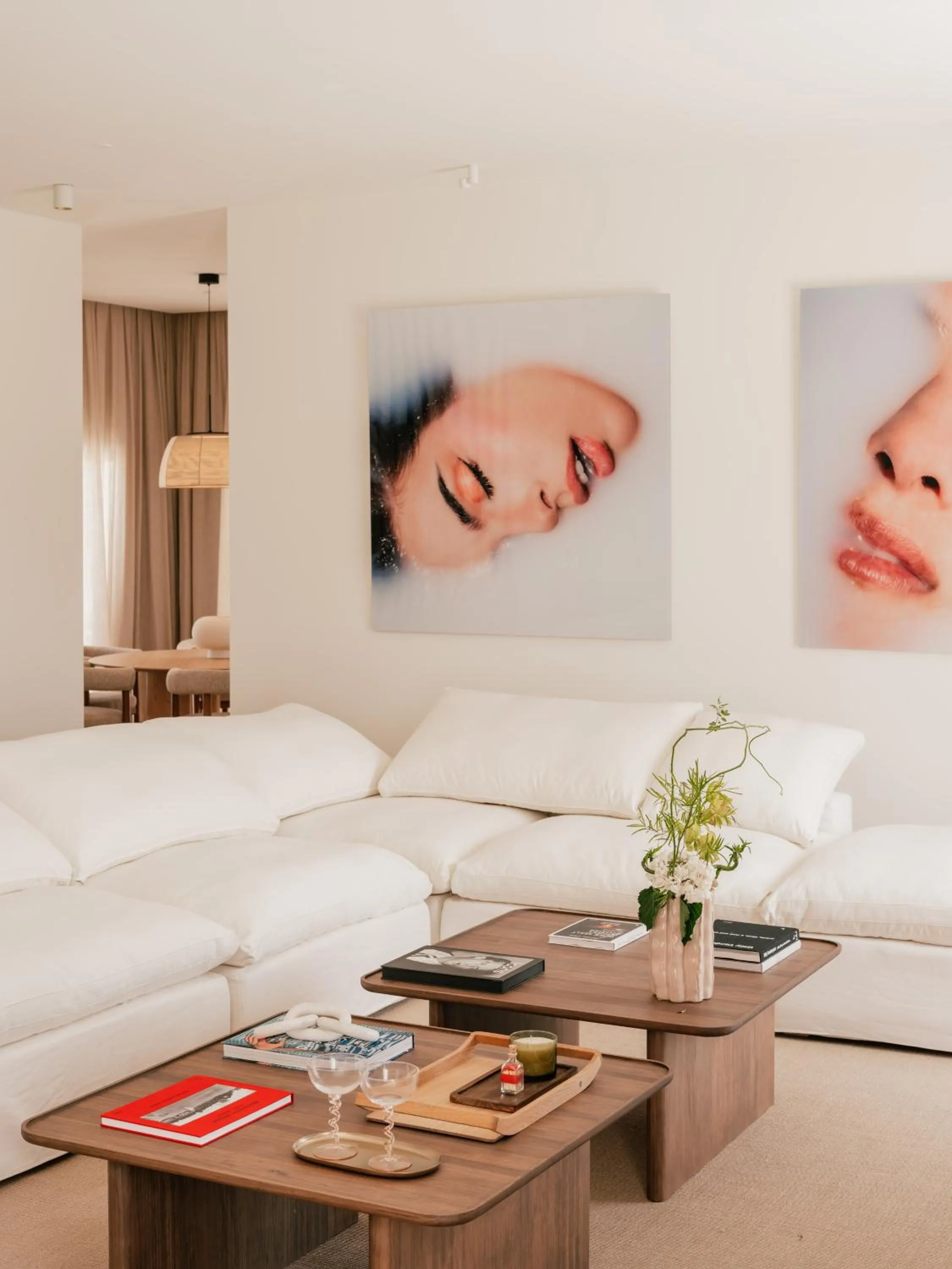 Living room in ME Marbella by Meliá