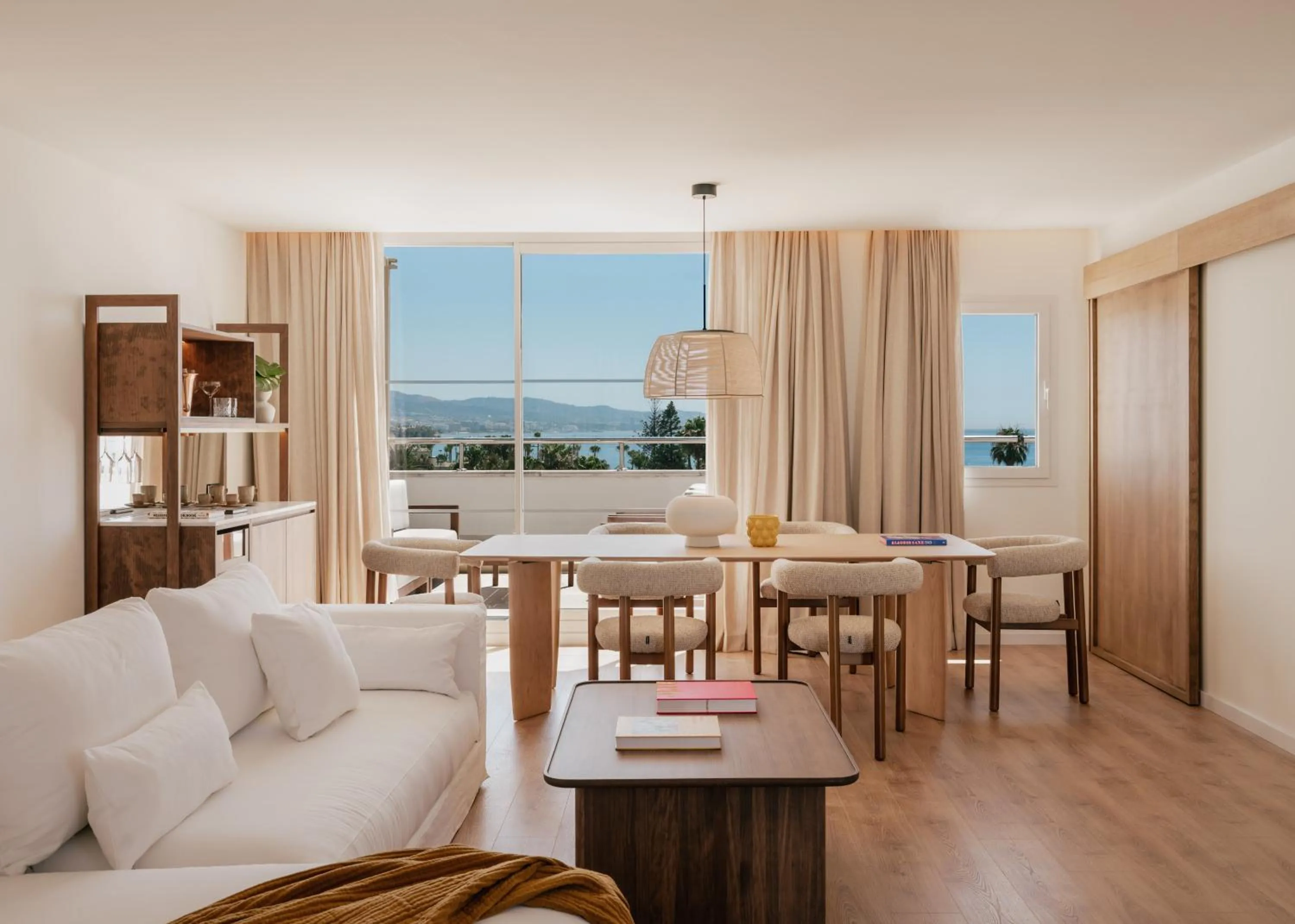 Living room in ME Marbella by Meliá