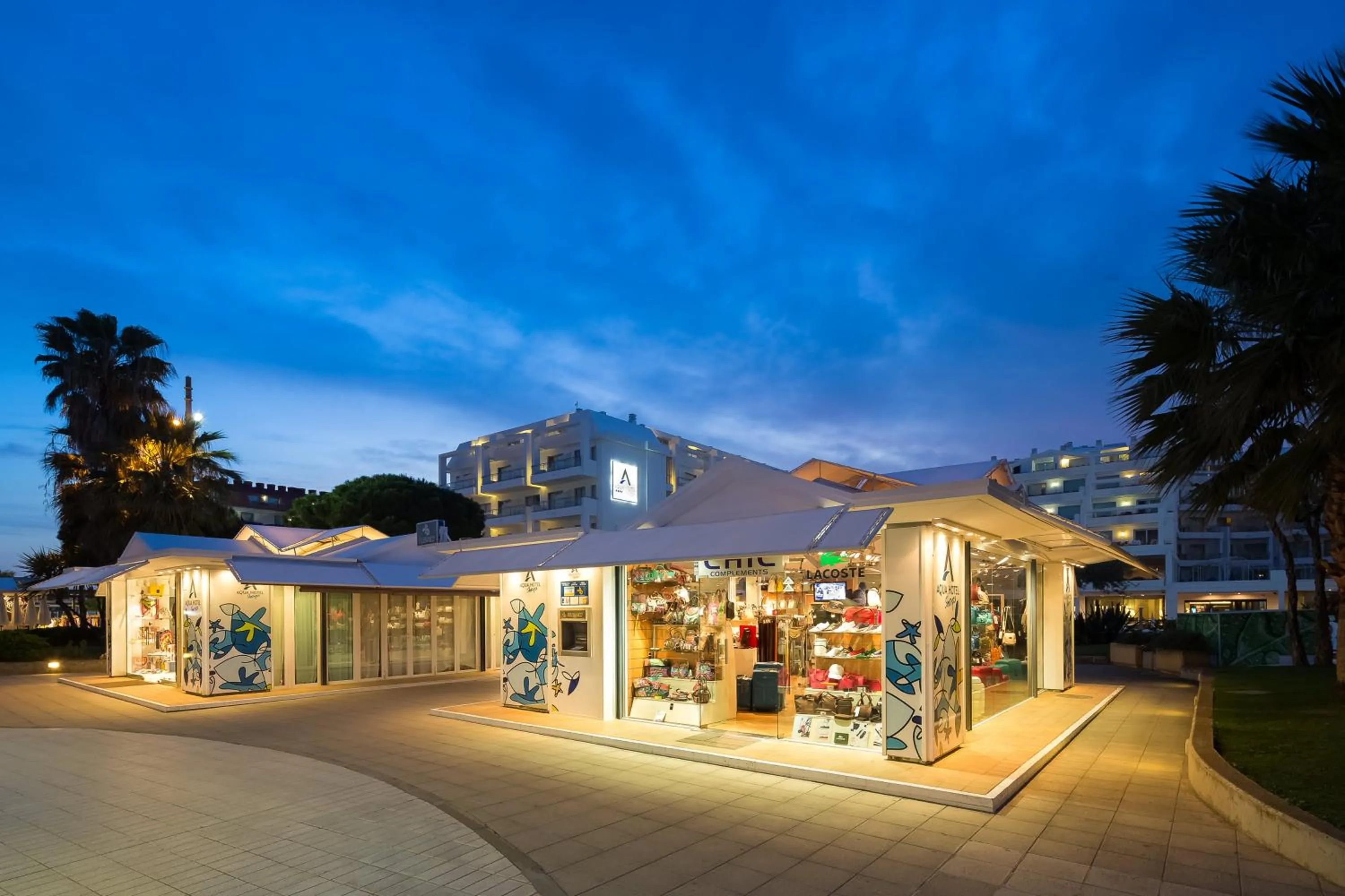 Facade/entrance in AQUA Hotel Aquamarina & Spa