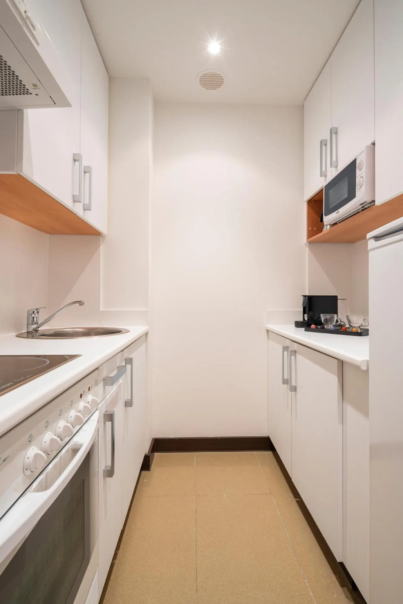 kitchen in Aparthotel Attica21 As Galeras