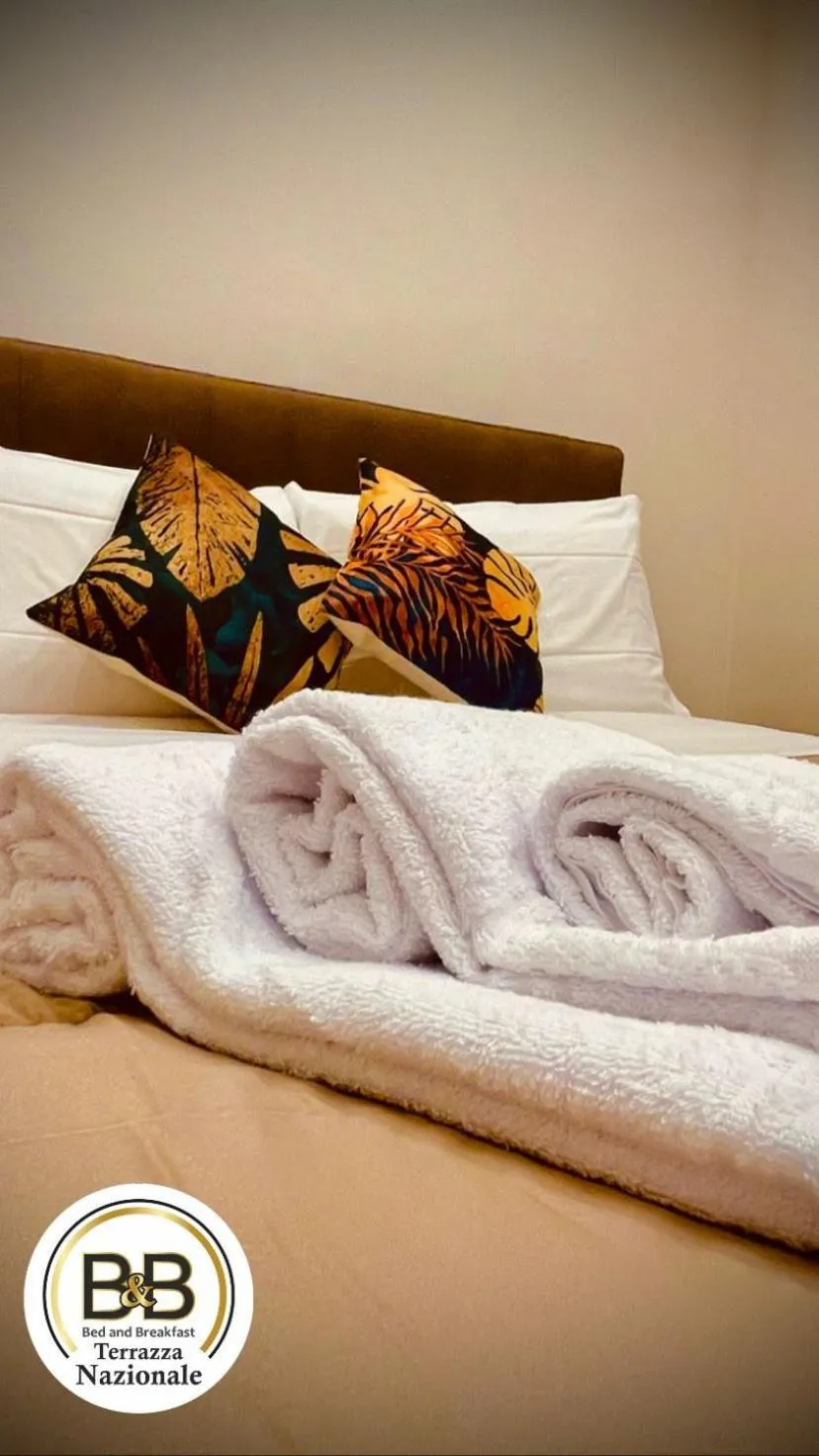 Bedroom, Bed in B&B Terrazza Nazionale