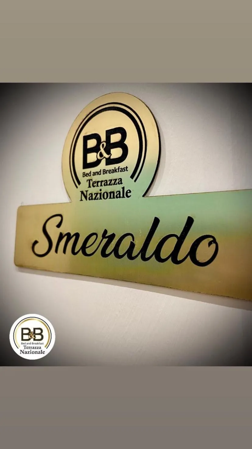 Text overlay in B&B Terrazza Nazionale