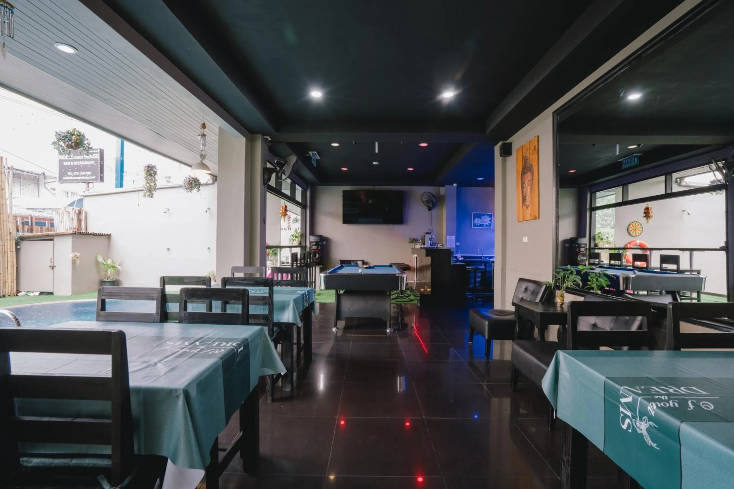 Dining area in Noble House Patong