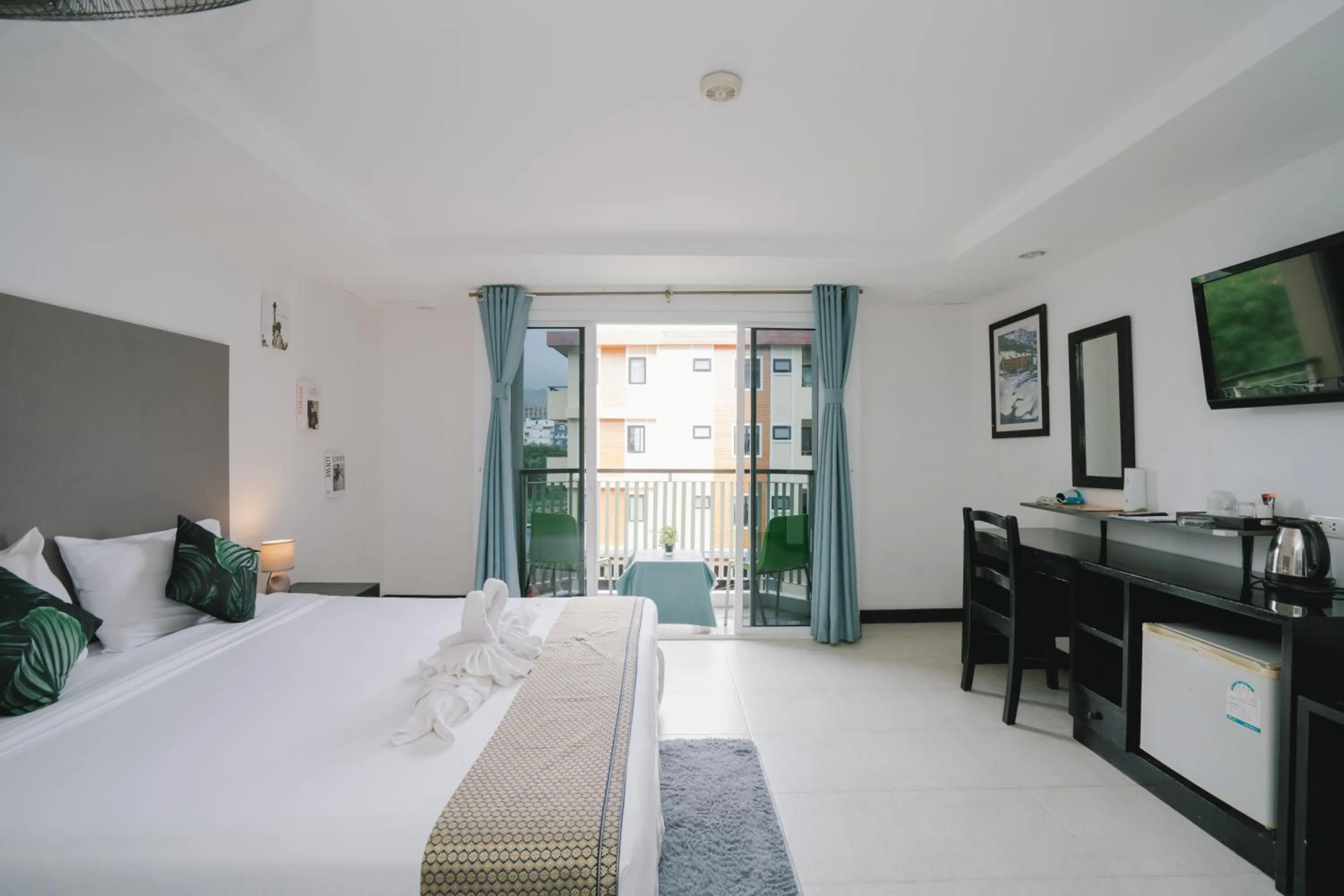 Bedroom, Bed in Noble House Patong