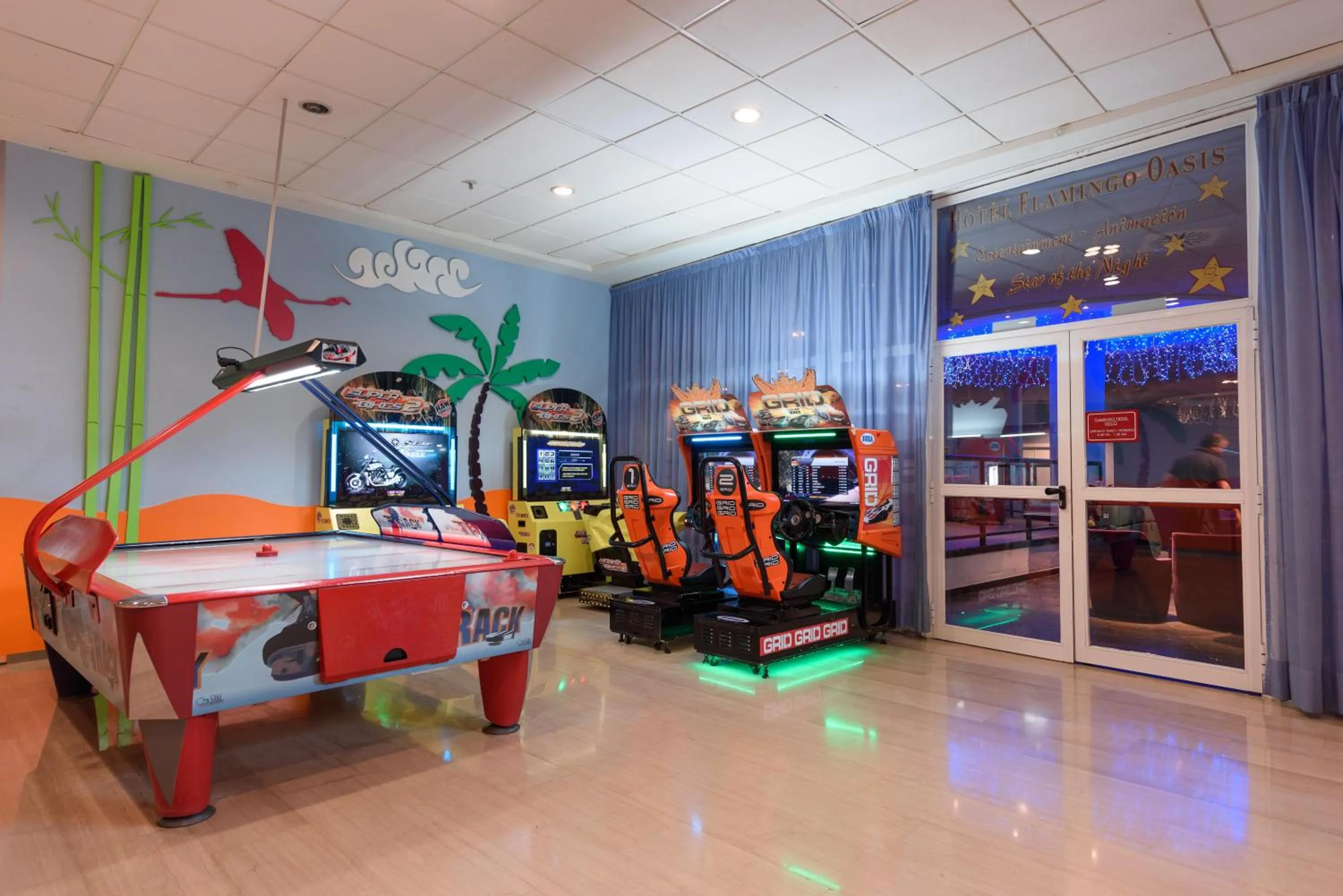 Game Room in Medplaya Hotel Flamingo Oasis