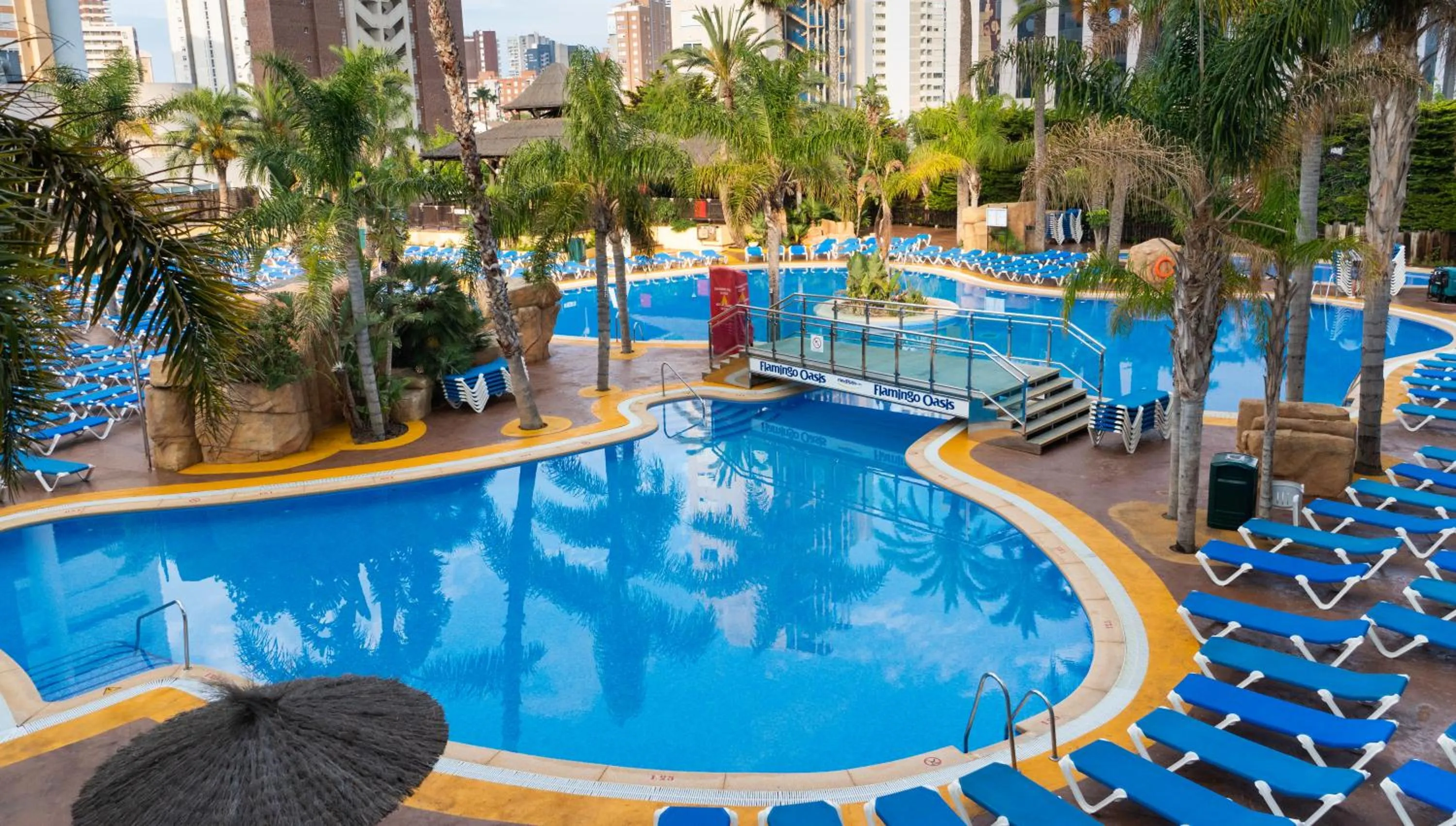 Swimming pool in Medplaya Hotel Flamingo Oasis