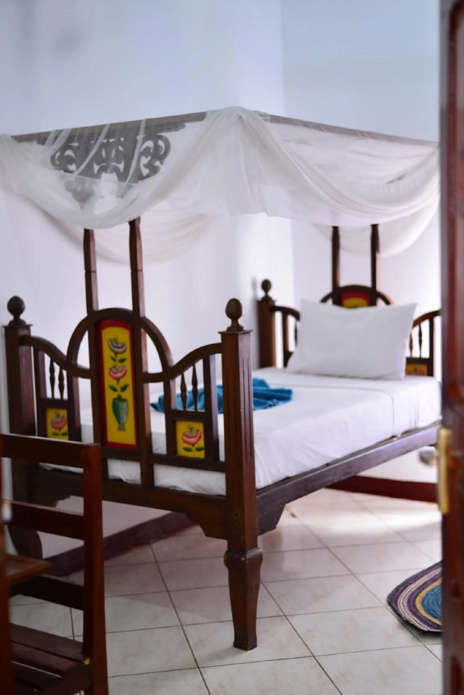 Bed in La Neisha Hotel Zanzibar