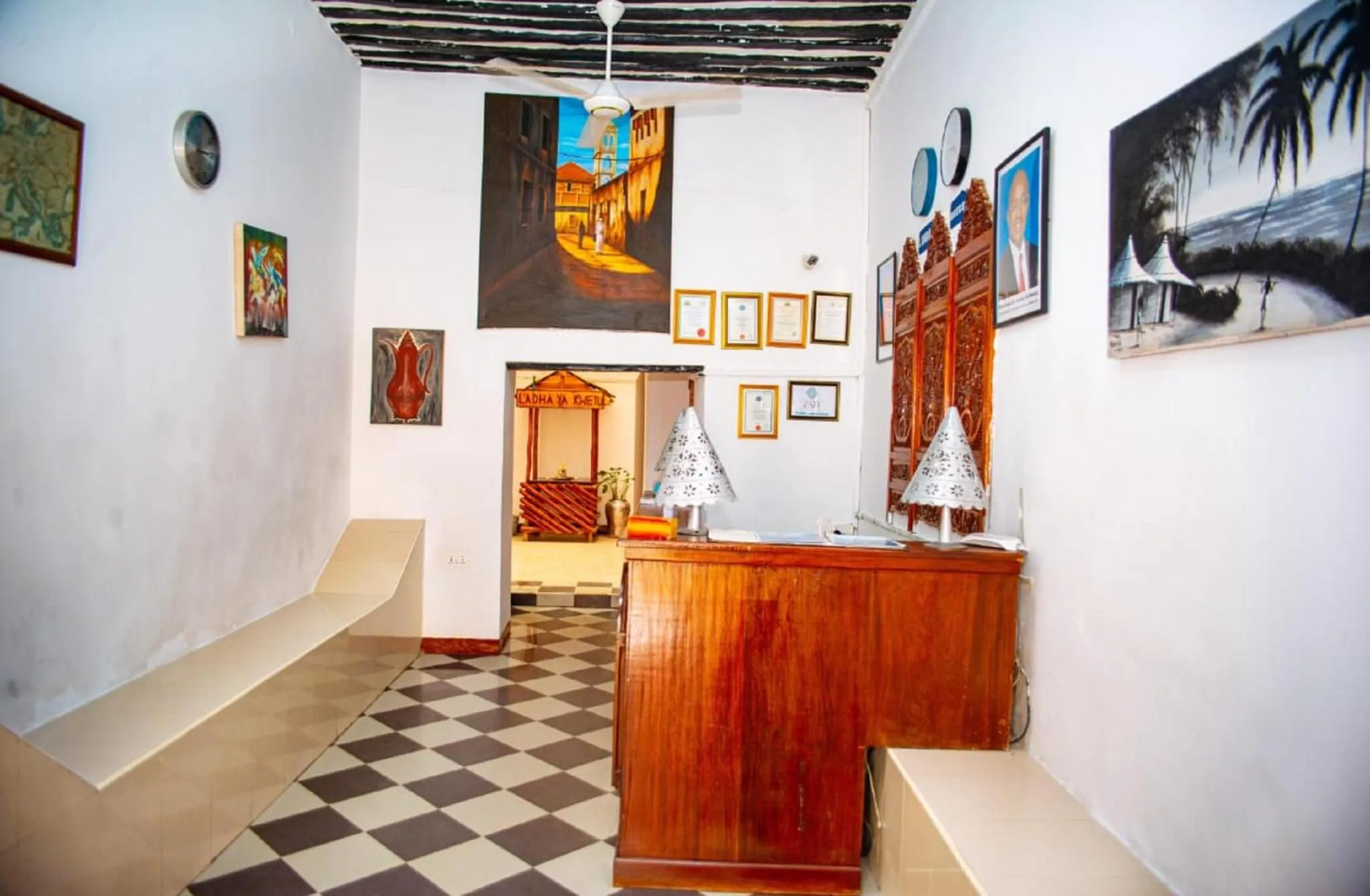 Facade/entrance in La Neisha Hotel Zanzibar