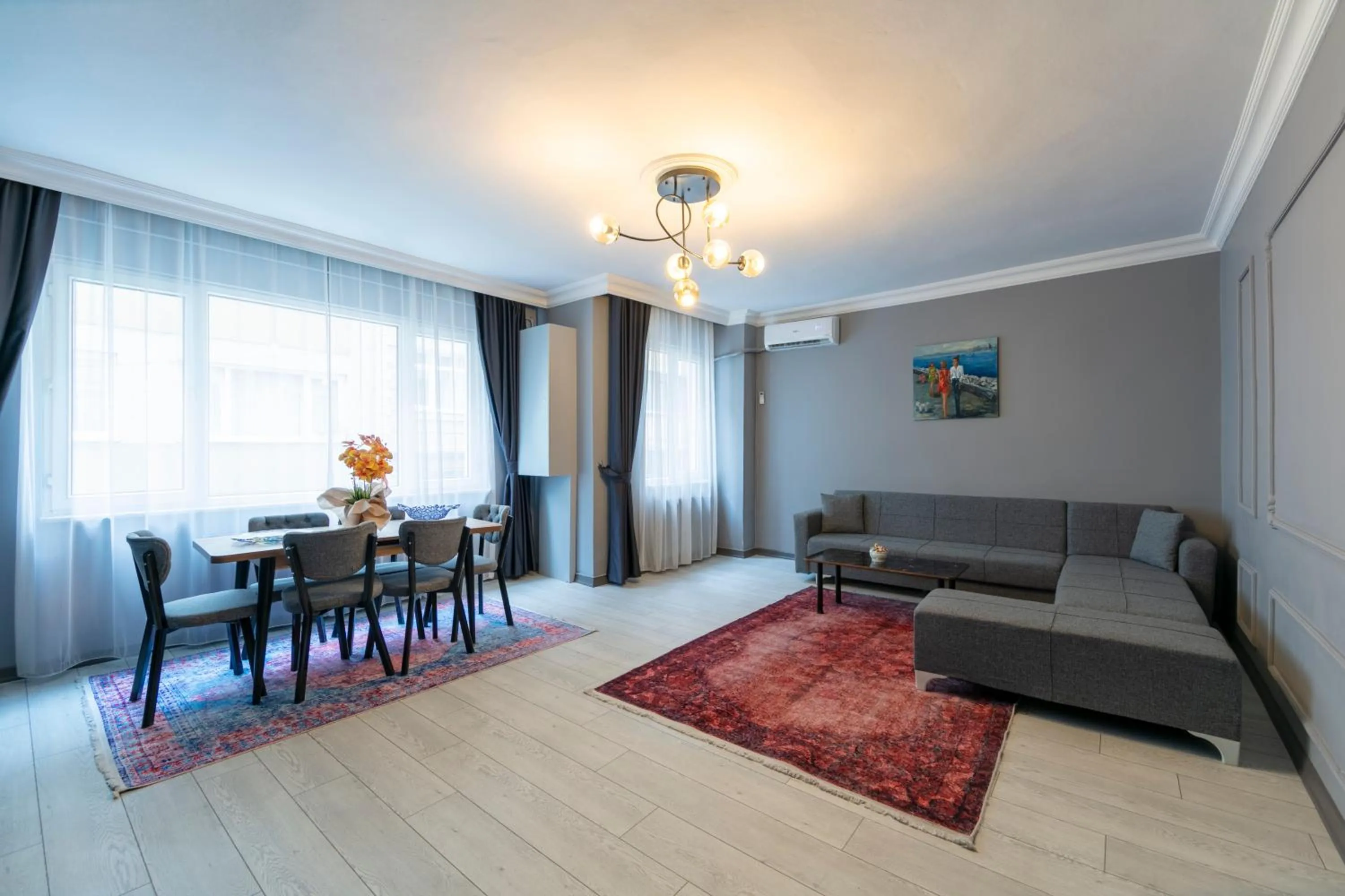 Living room in Hexa Suites Hotel