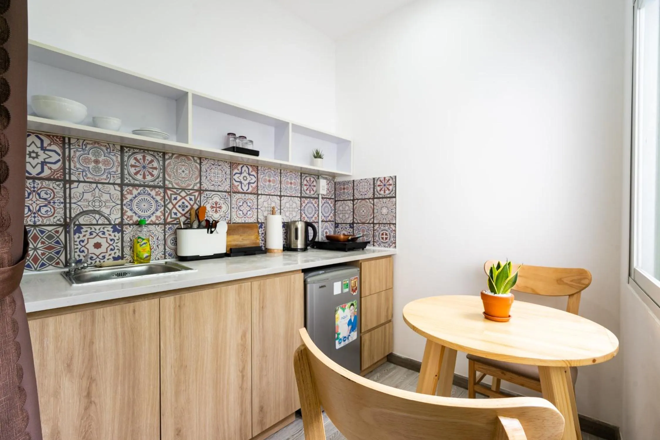 Kitchen or kitchenette in Ekomo Home 102 - Central Saigon