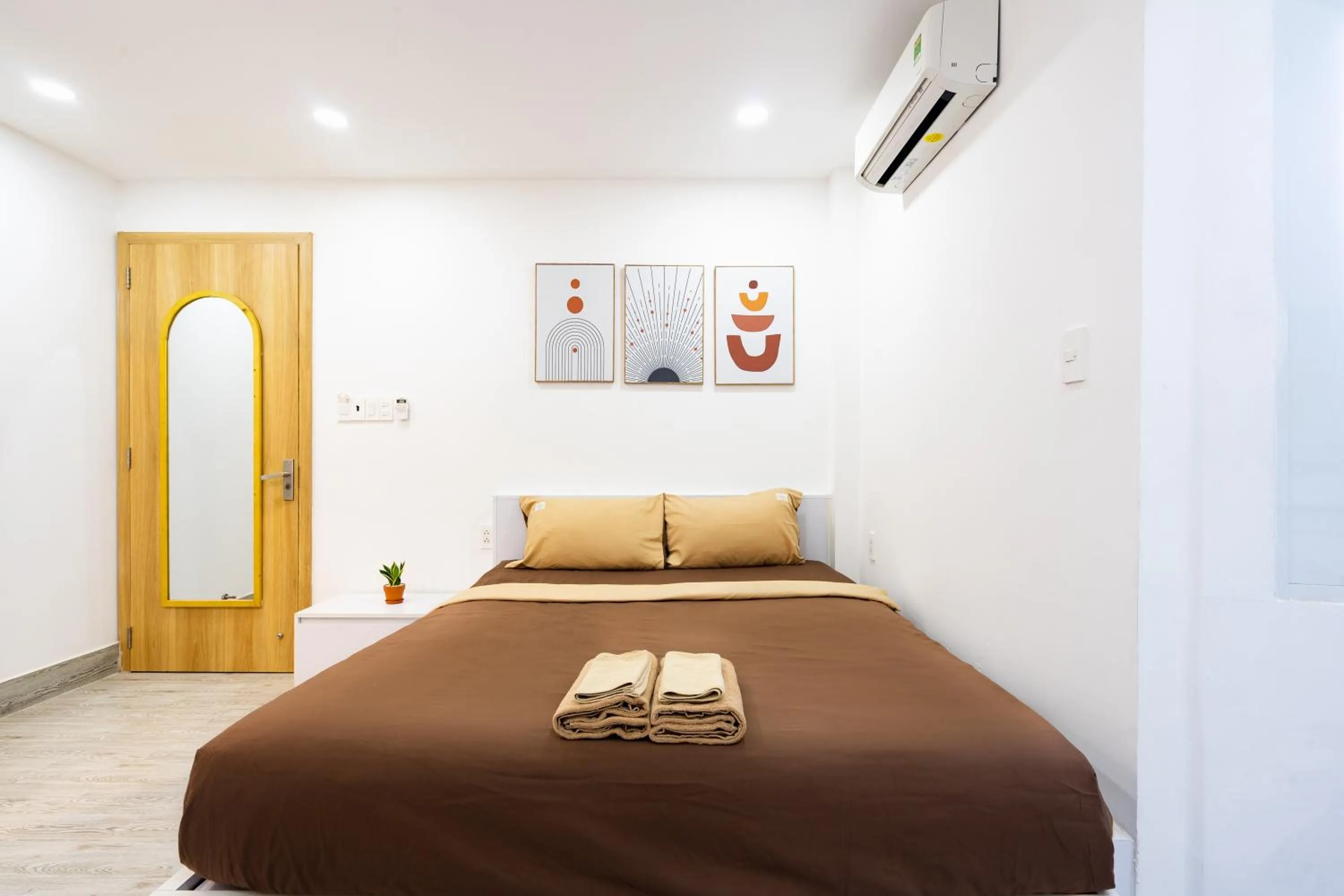 Bedroom, Bed in Ekomo Home 102 - Central Saigon