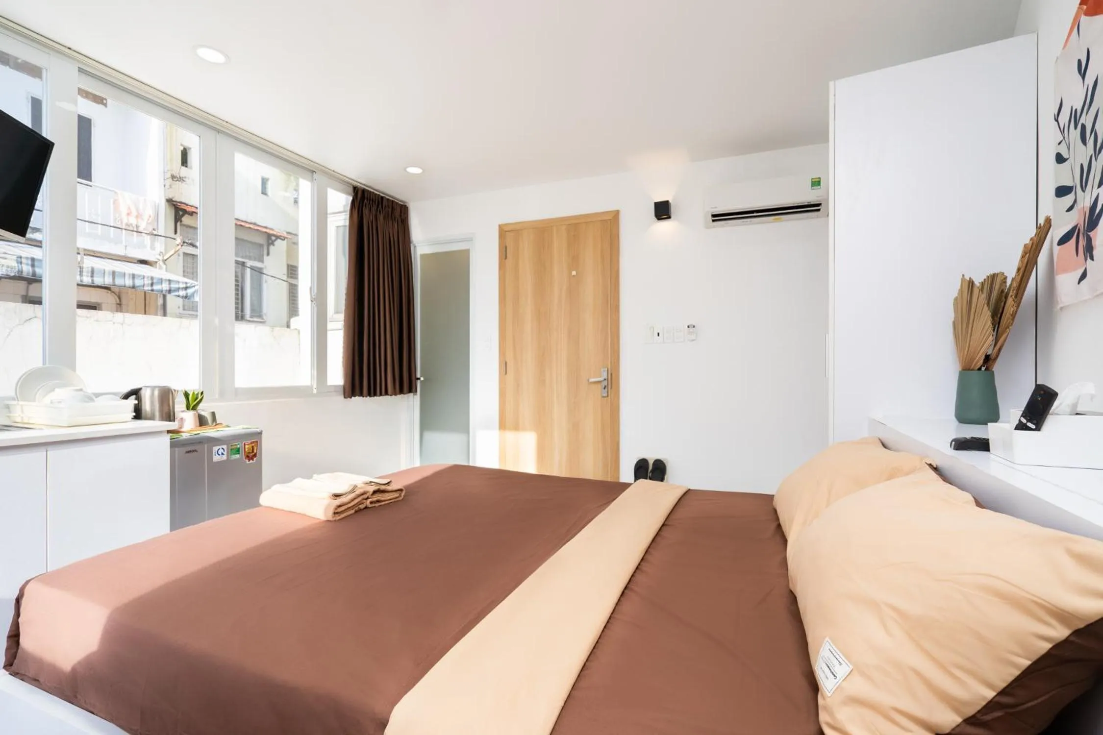 Bed in Ekomo Home 102 - Central Saigon