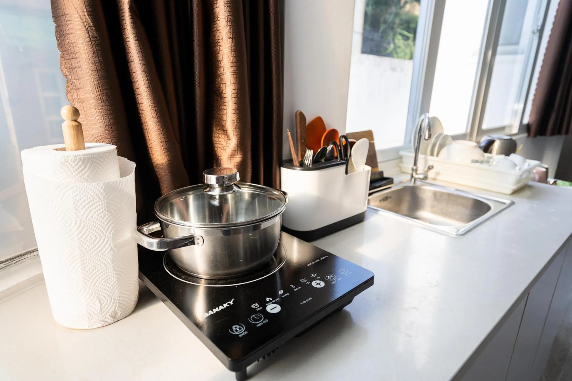 Kitchen or kitchenette in Ekomo Home 102 - Central Saigon