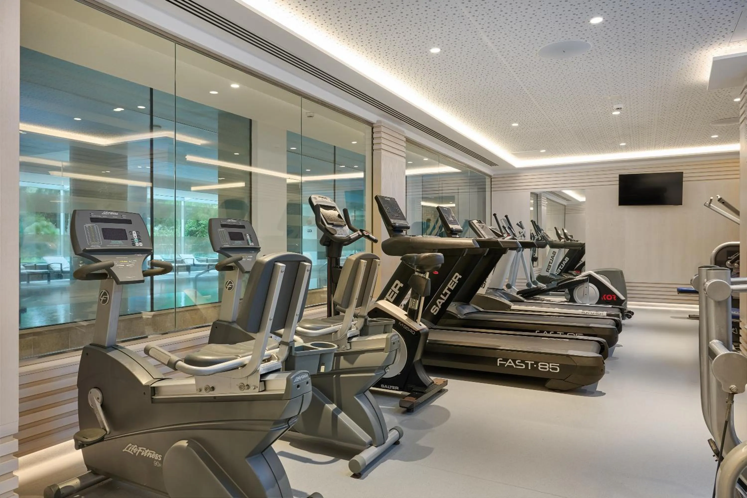 Fitness centre/facilities in Hipotels Eurotel Punta Rotja Spa-Golf