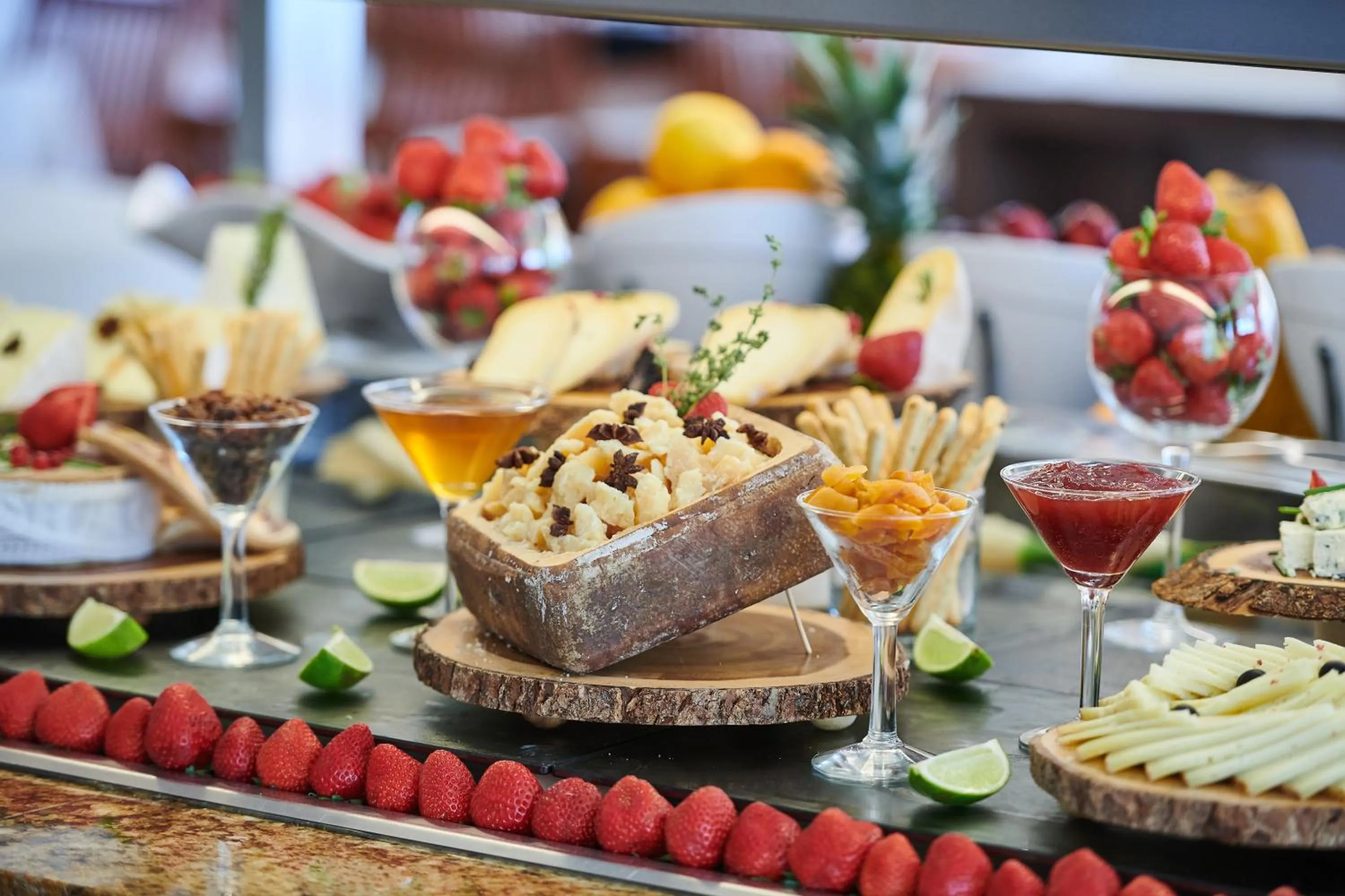 Food close-up in Hipotels Eurotel Punta Rotja Spa-Golf