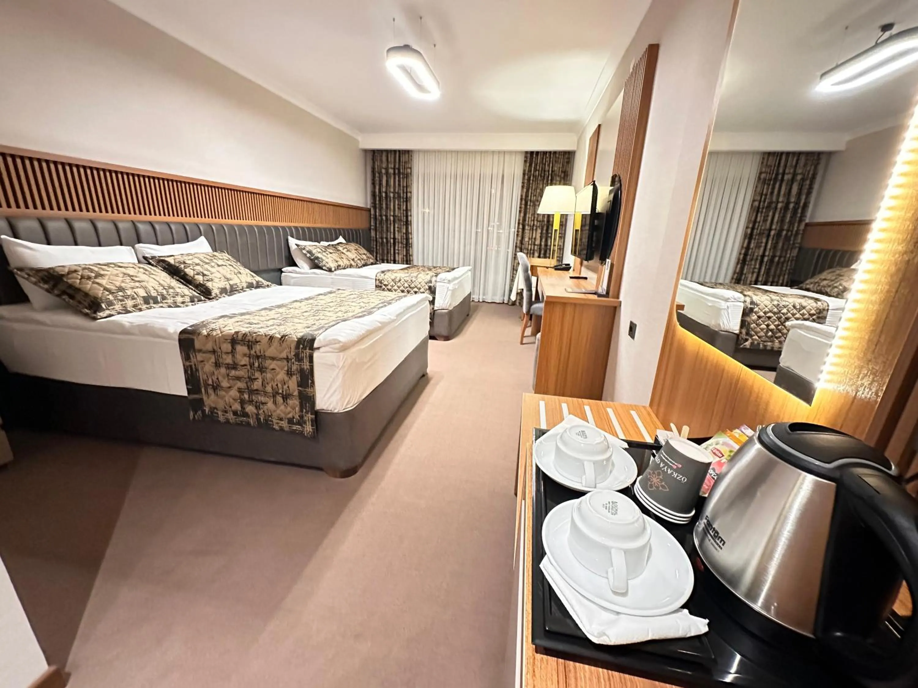 Bed in Özkaya hotel