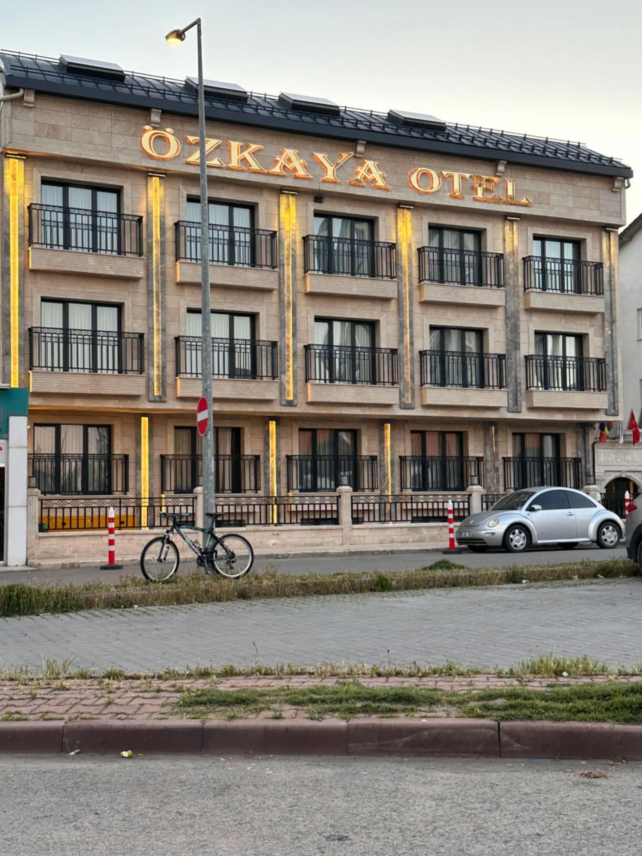 Garden view in Özkaya hotel