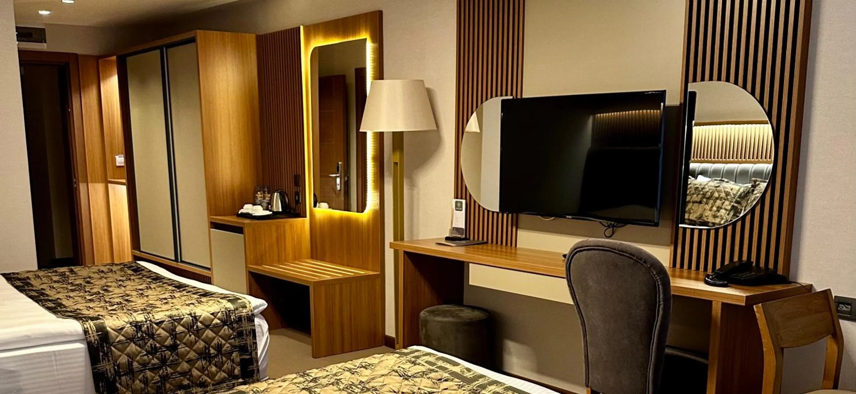 Bed in Özkaya hotel