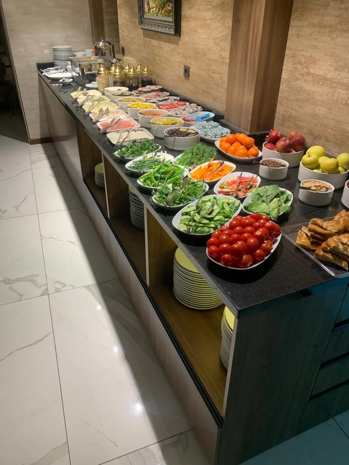 Breakfast in Özkaya hotel