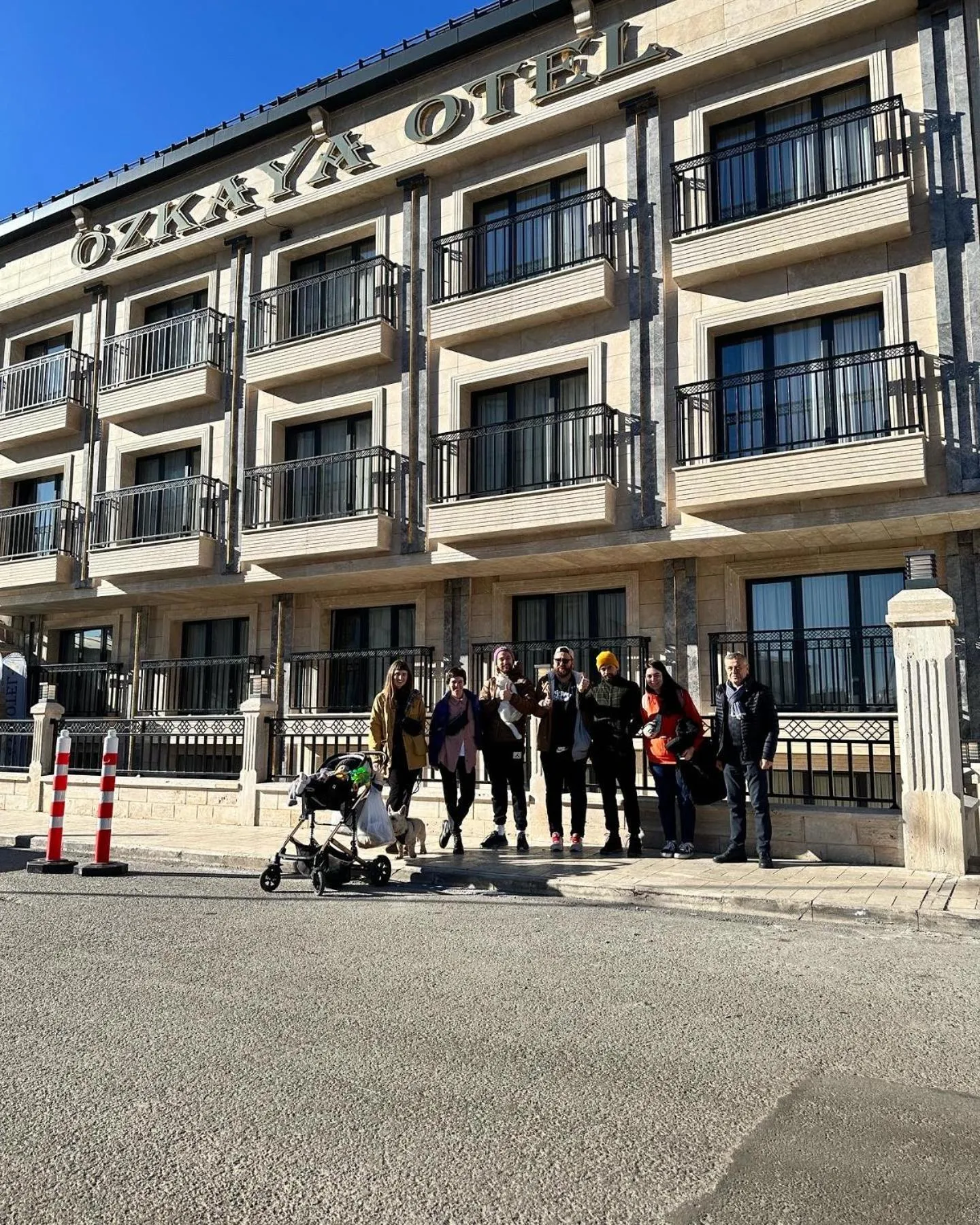 Property building in Özkaya hotel