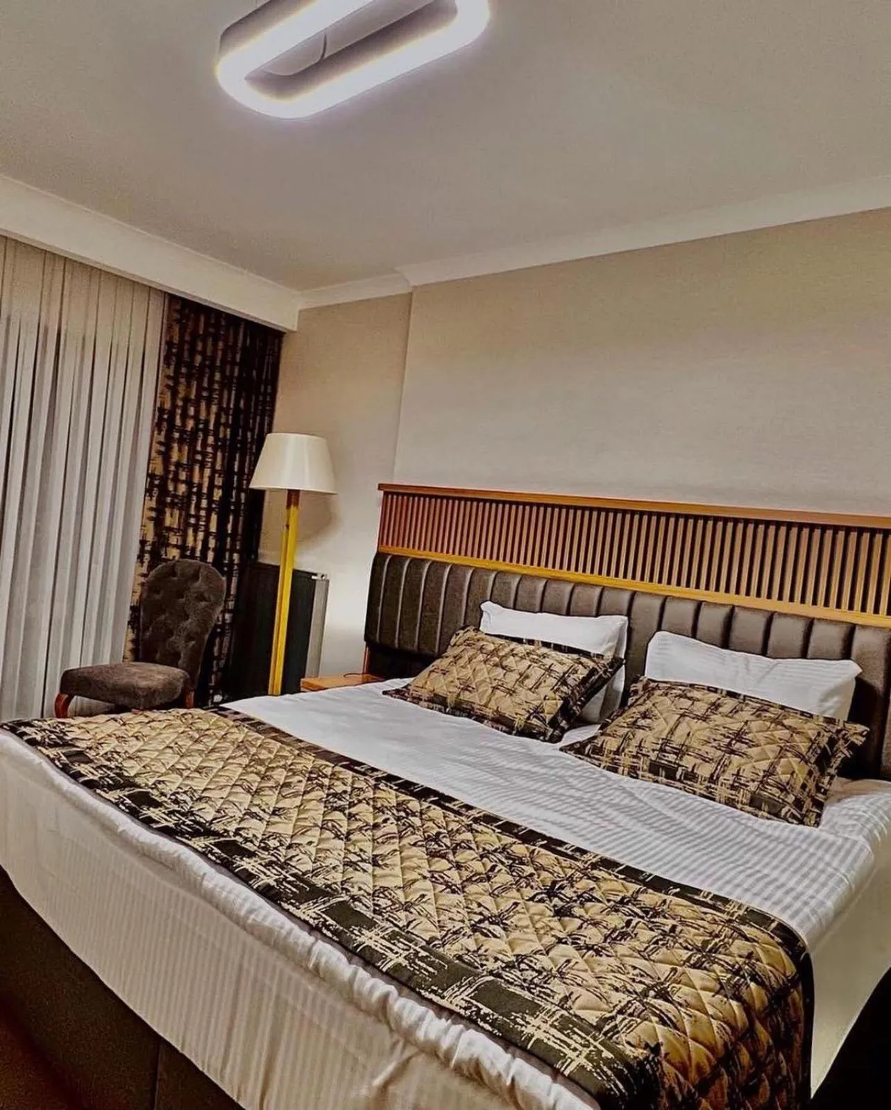 Bed in Özkaya hotel