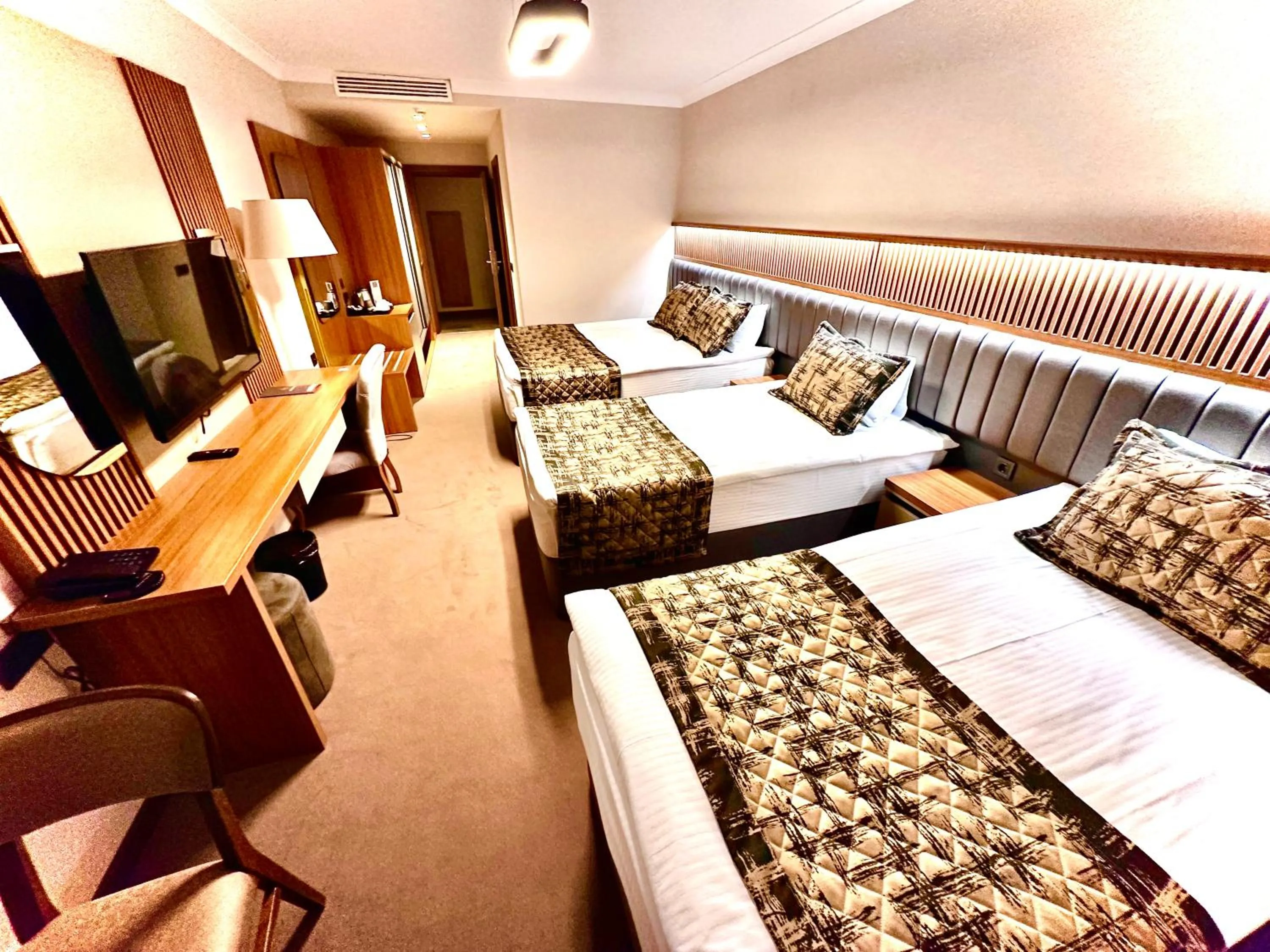 Bed in Özkaya hotel