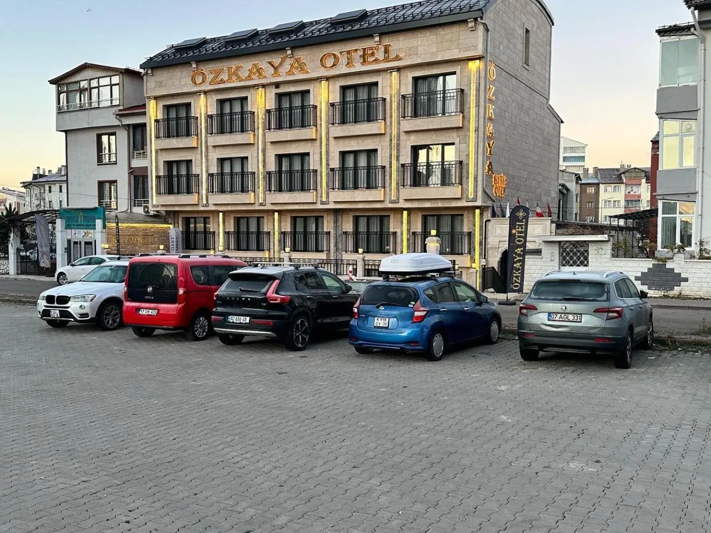 Property building in Özkaya hotel