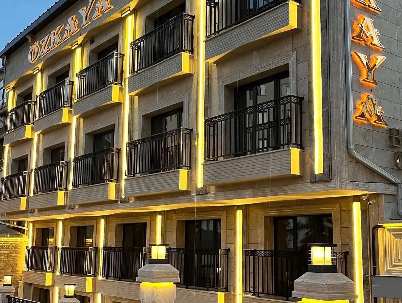 Property building in Özkaya hotel