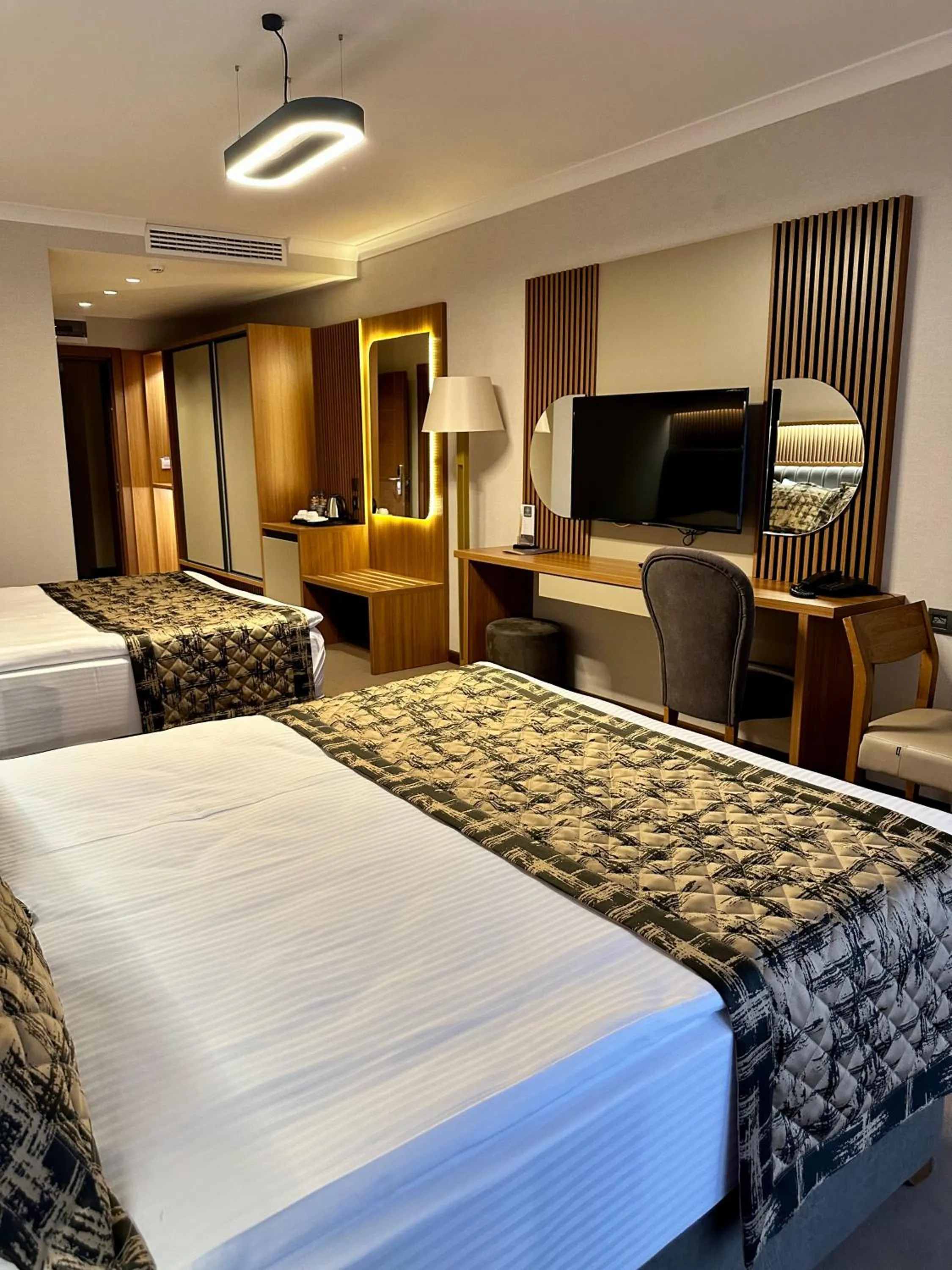 Bed in Özkaya hotel