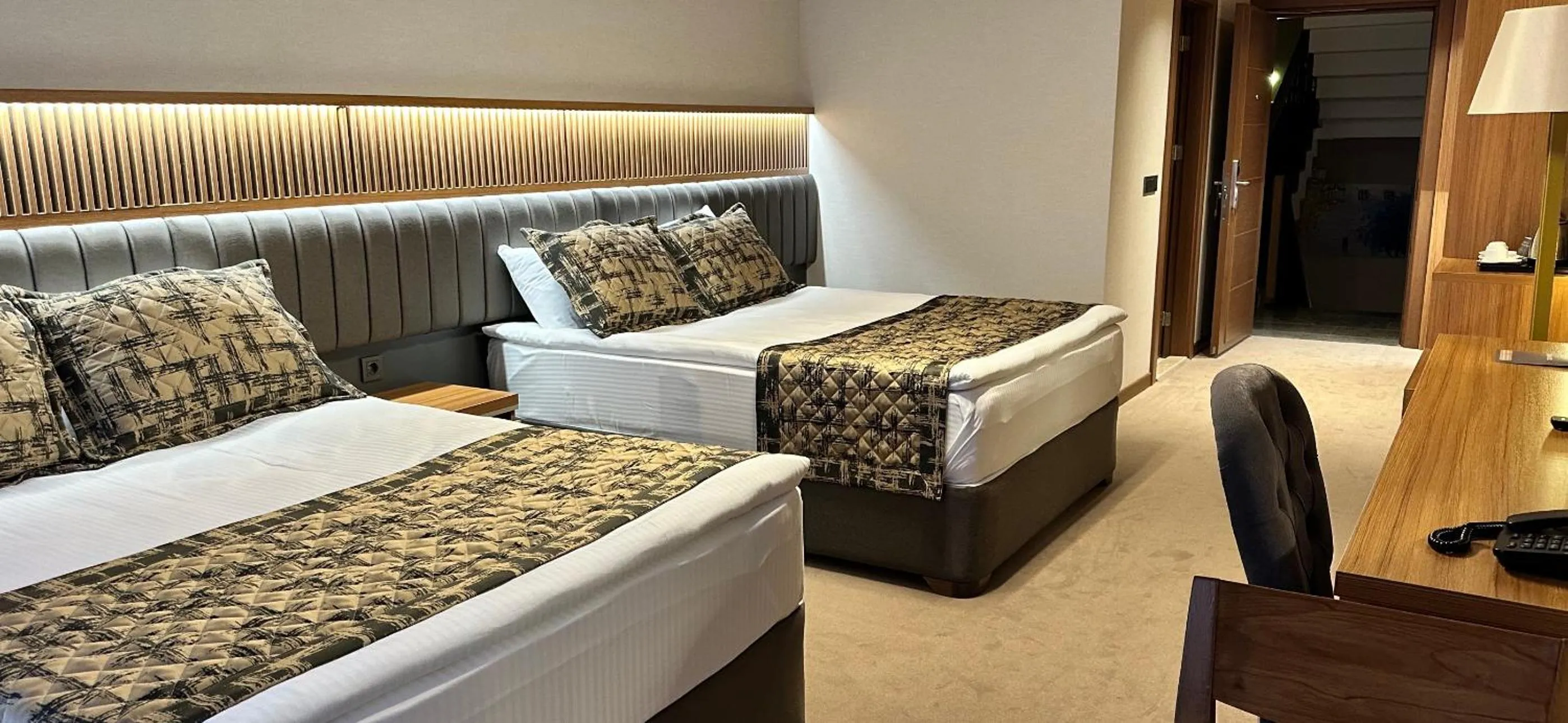Bed in Özkaya hotel