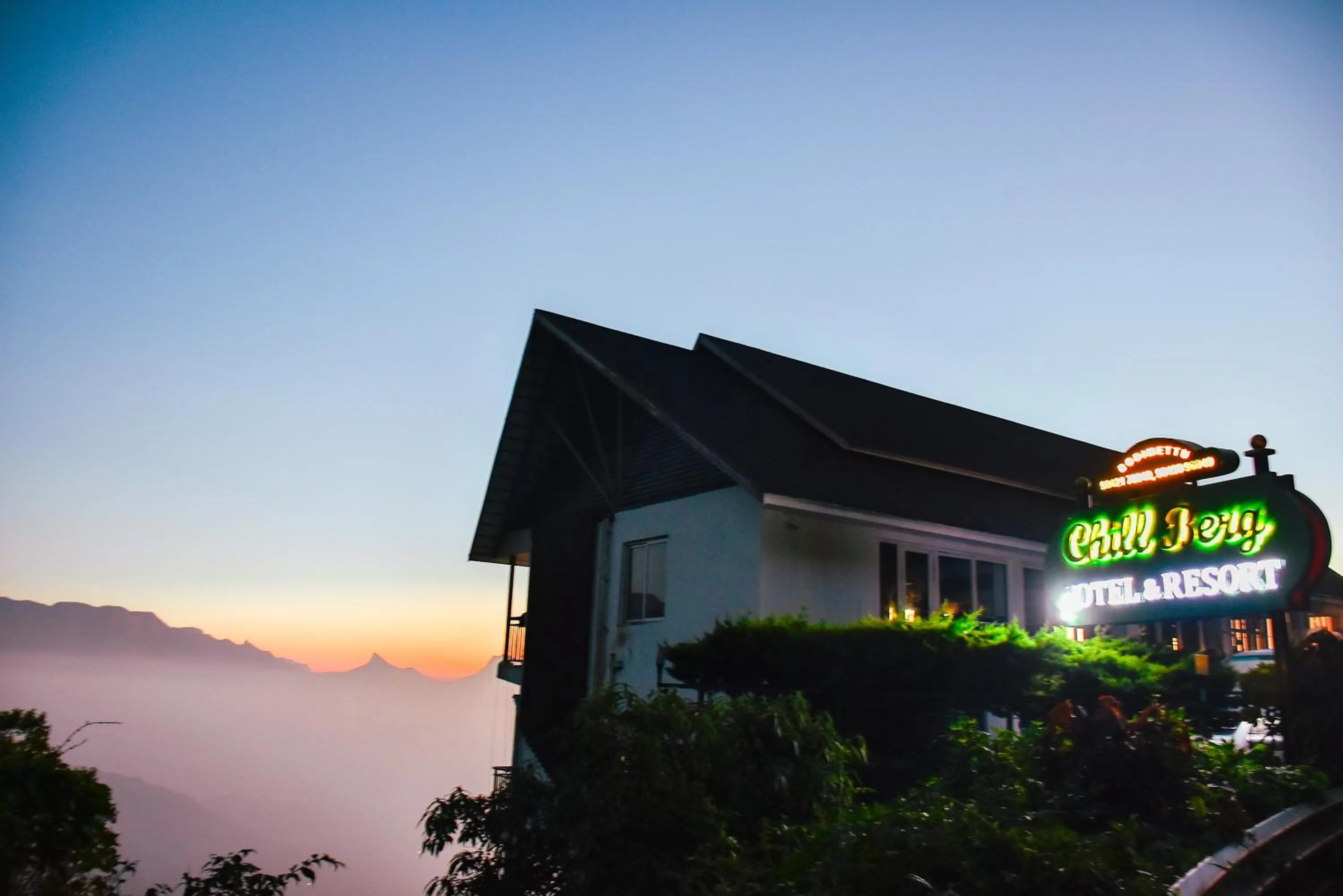 Facade/entrance in Chill Berg Resort - Bodimettu