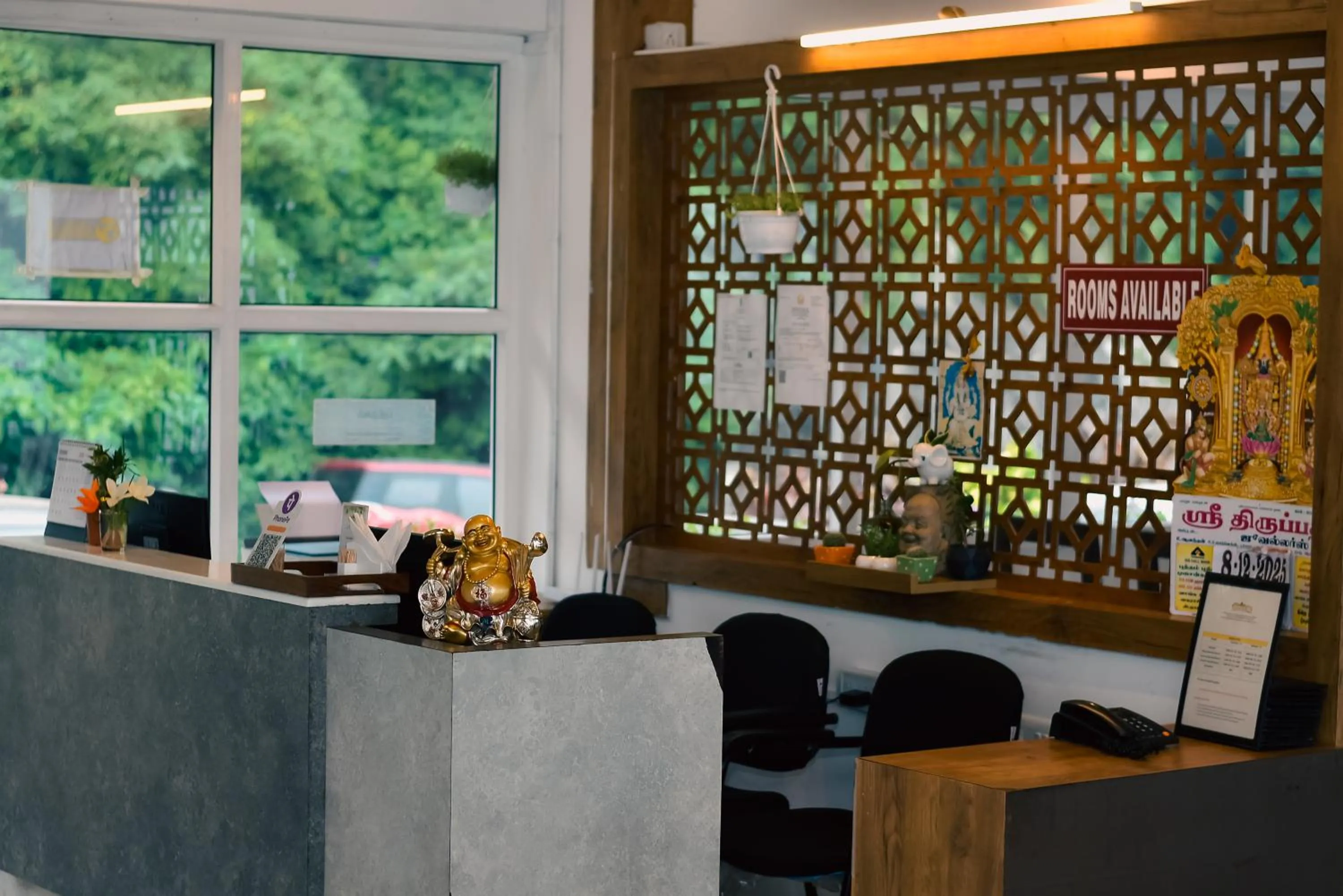 Lobby or reception in Chill Berg Resort - Bodimettu