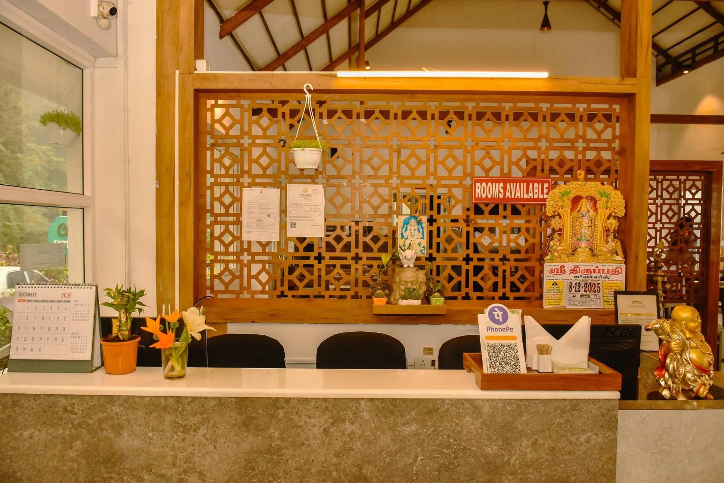 Lobby or reception in Chill Berg Resort - Bodimettu