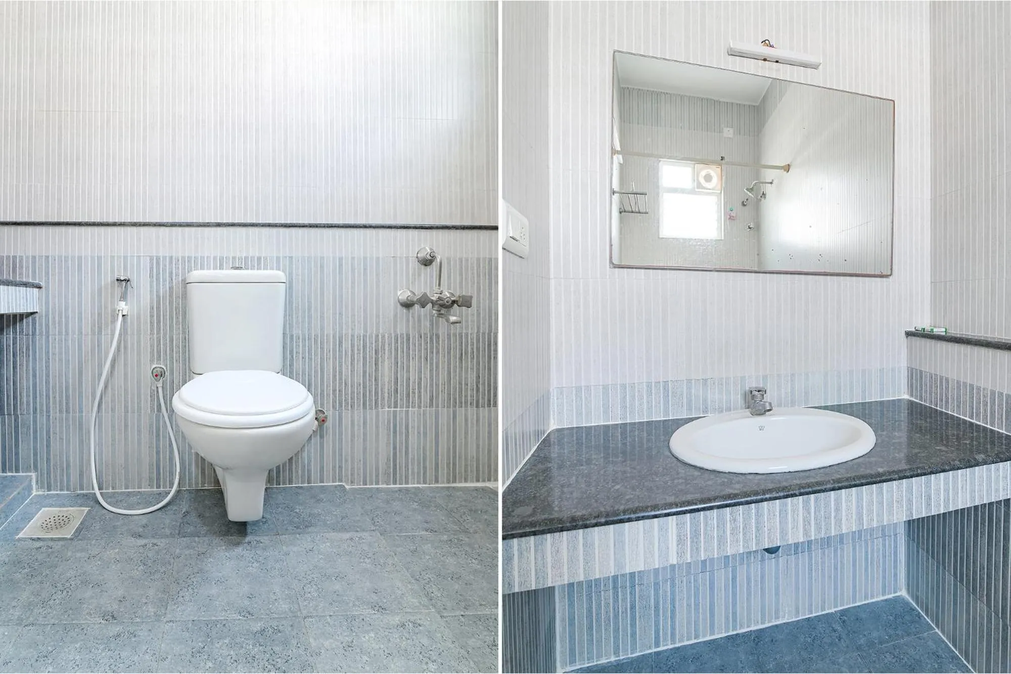 Bathroom in FabHotel VRJ Residency - 500M from Chennai Trade Center