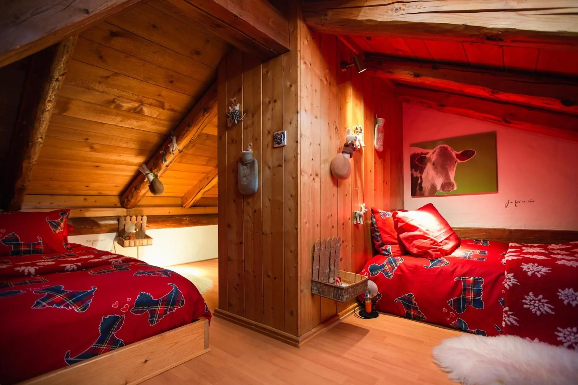 Bed in Magic Megève Bois