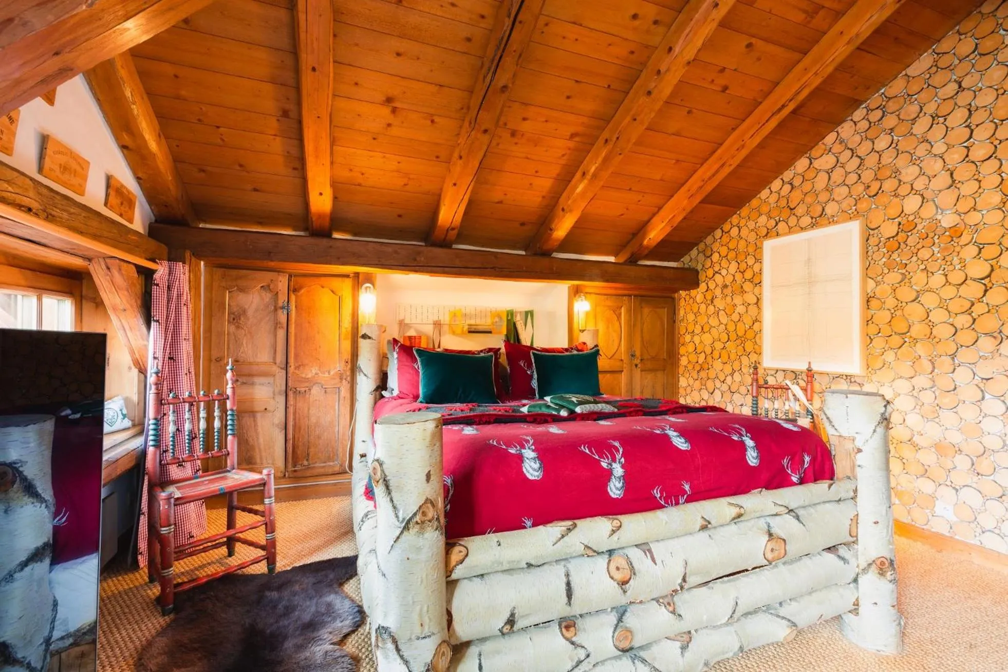 Bed in Magic Megève Bois