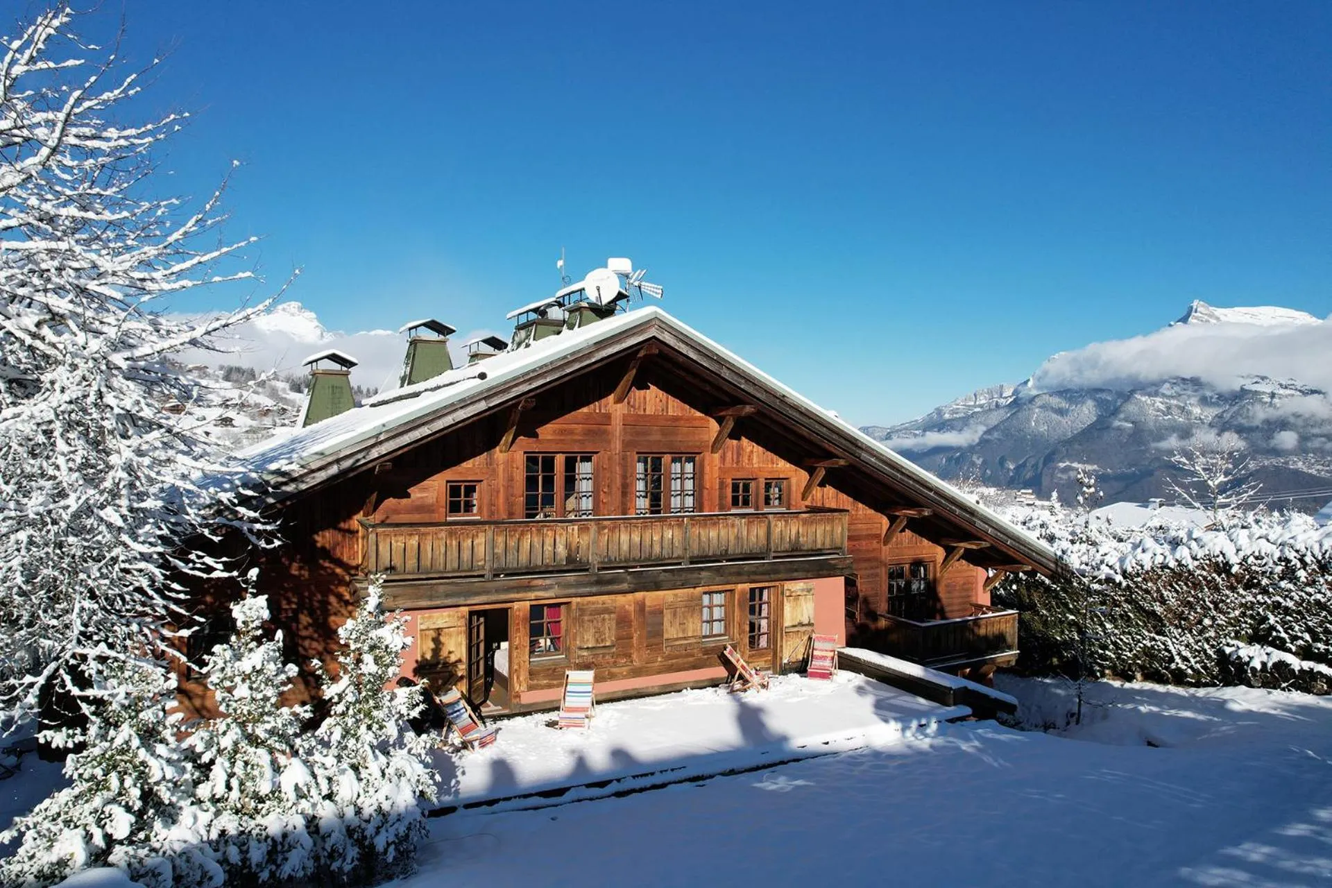 Natural landscape in Magic Megève Bois