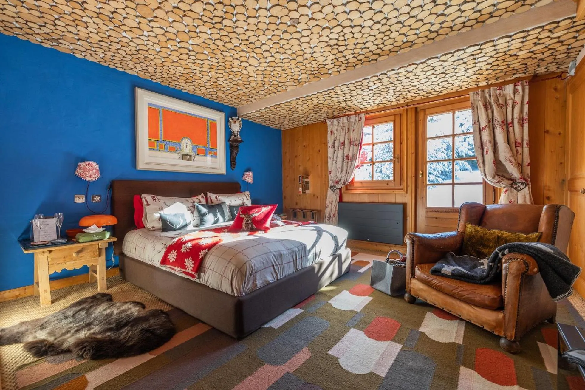 Bed in Magic Megève Bois