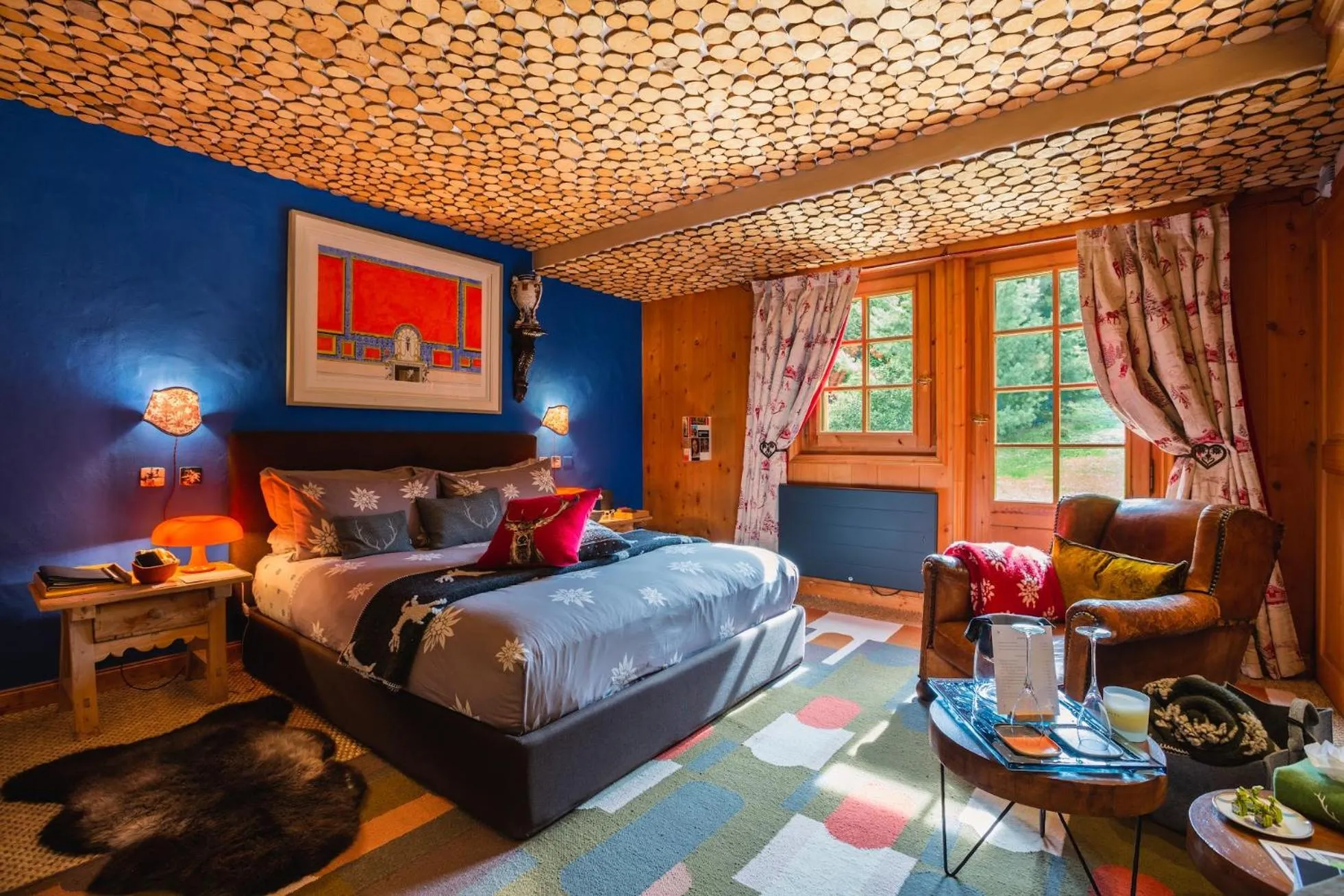 Bed in Magic Megève Bois