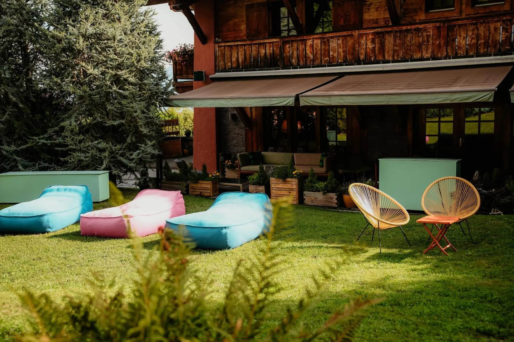 Garden in Magic Megève Bois